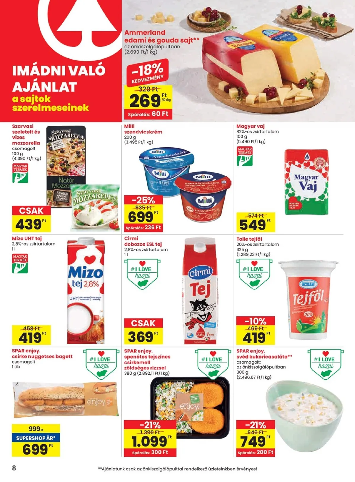 Spar akciós újság 09.11–09.17 – 8. oldal