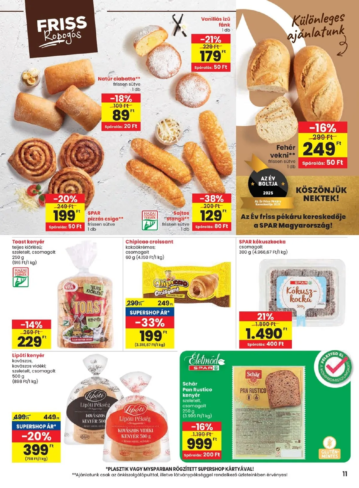 Spar akciós újság 09.18–09.24 – 11. oldal