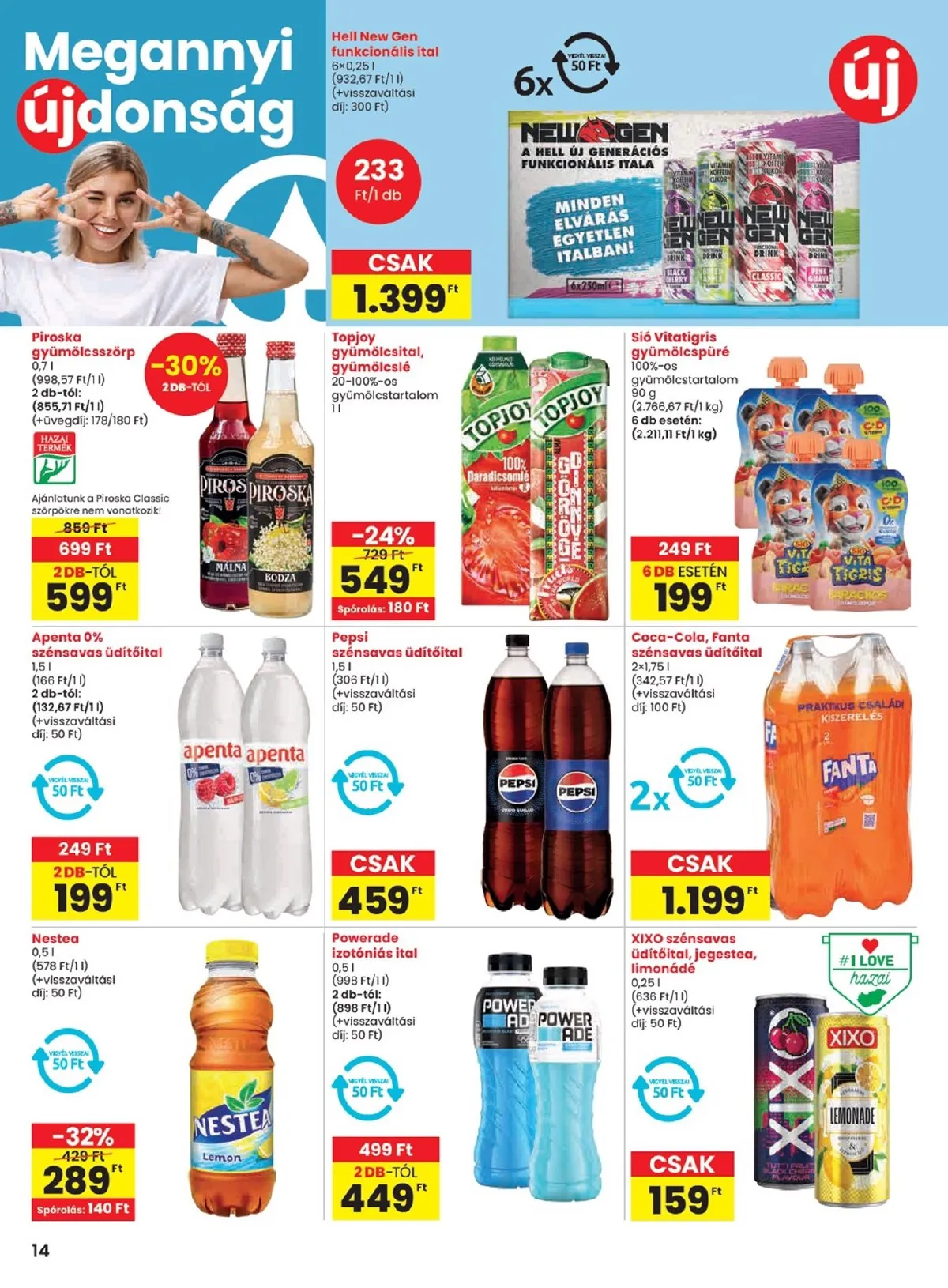 Spar akciós újság 09.18–09.24 – 14. oldal