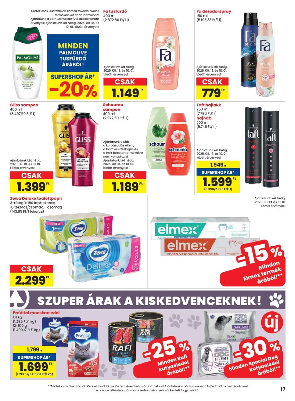Spar akciós újság 09.18–09.24 – 17. oldal