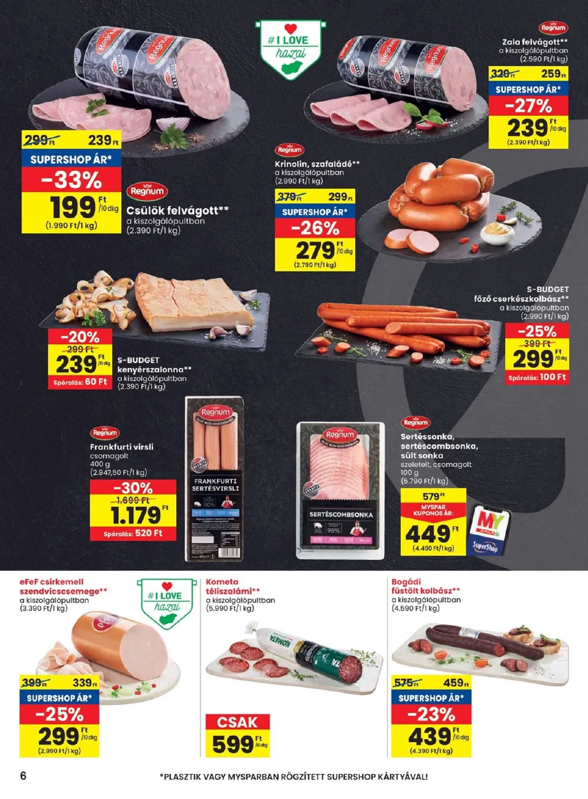 Spar akciós újság 09.18–09.24 – 6. oldal