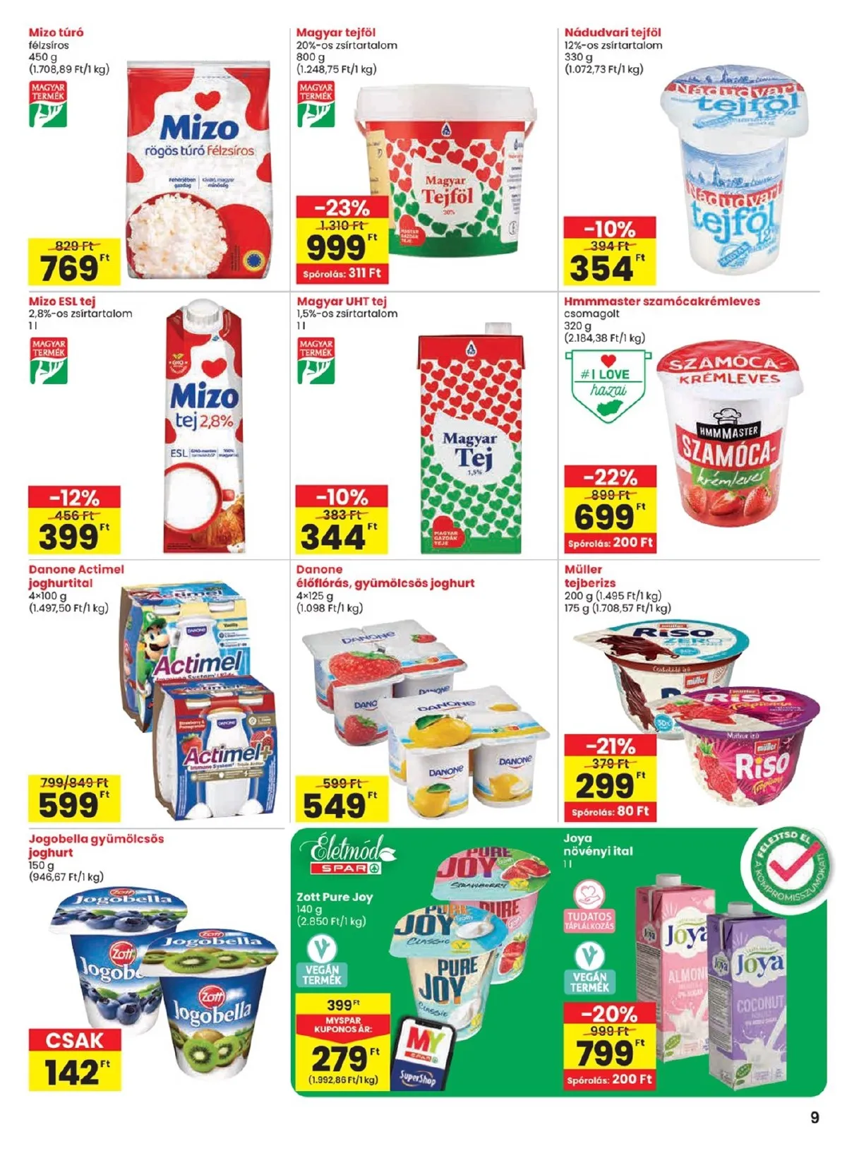 Spar akciós újság 09.18–09.24 – 9. oldal