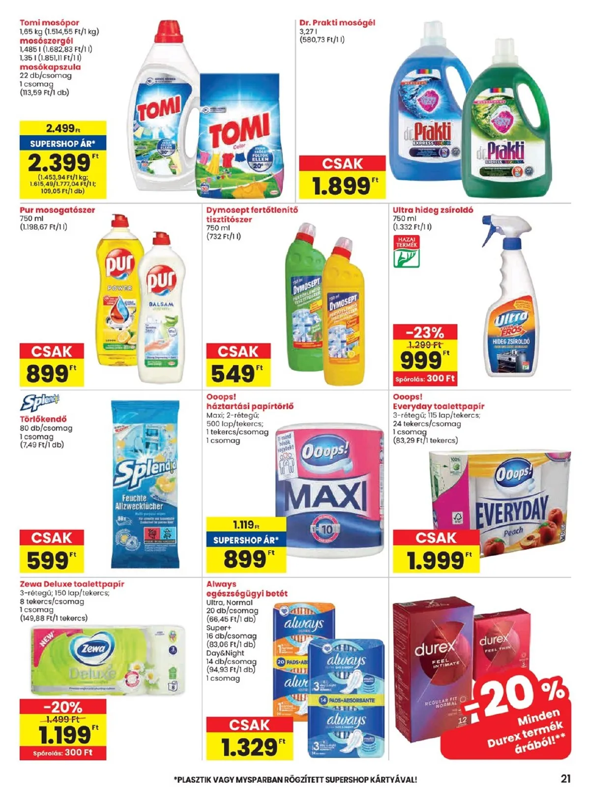 Spar akciós újság 09.25–10.01 – 21. oldal