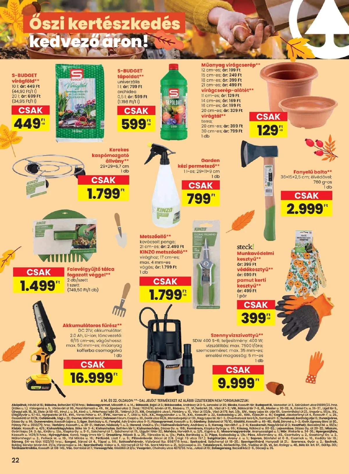 Spar akciós újság 09.25–10.01 – 22. oldal