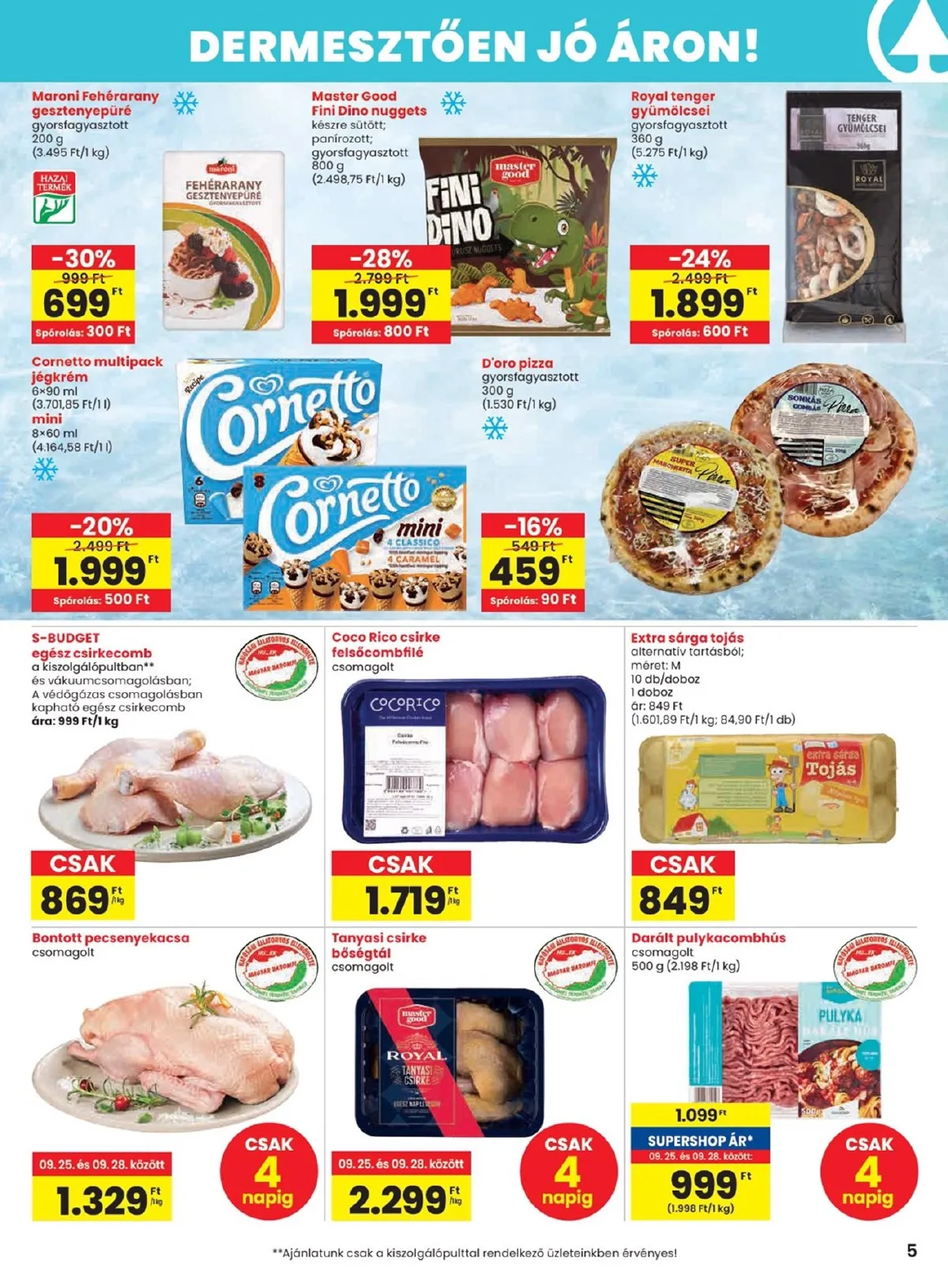 Spar akciós újság 09.25–10.01 – 5. oldal