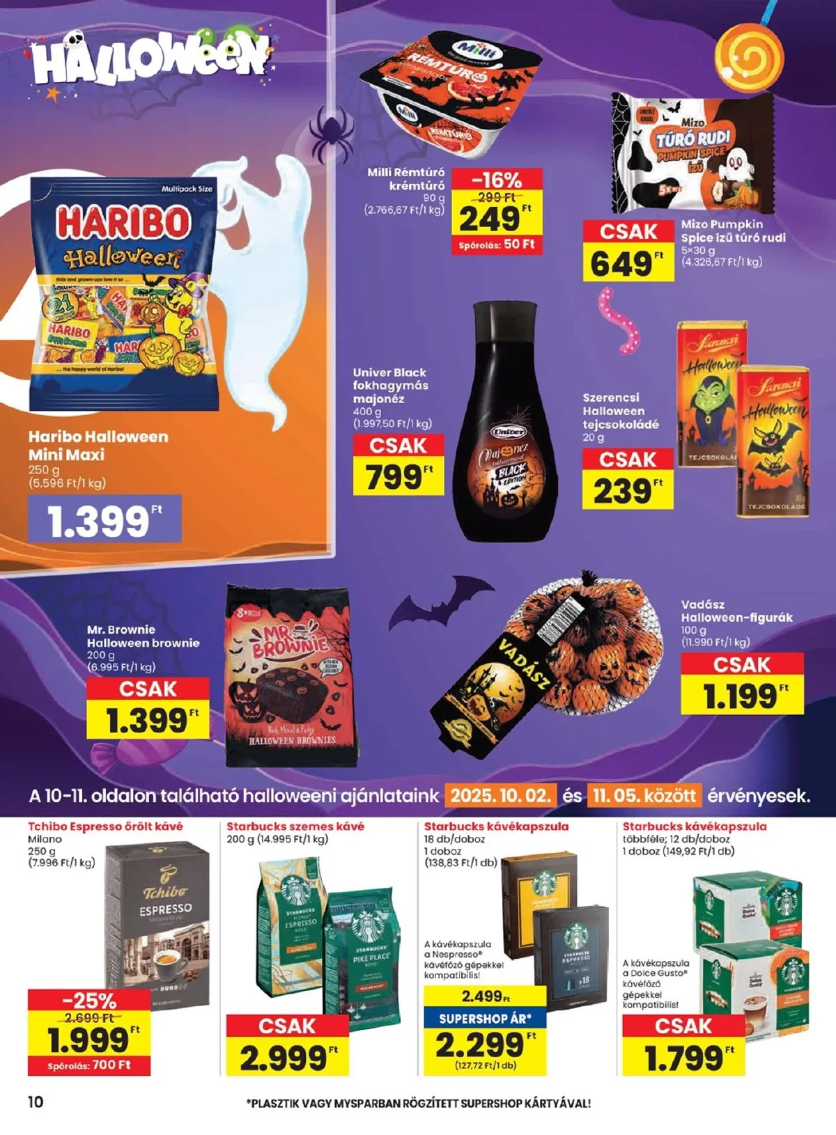 Spar akciós újság 10.02–10.08 – 10. oldal