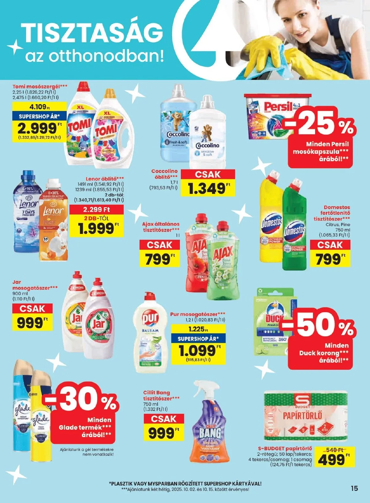 Spar akciós újság 10.02–10.08 – 15. oldal