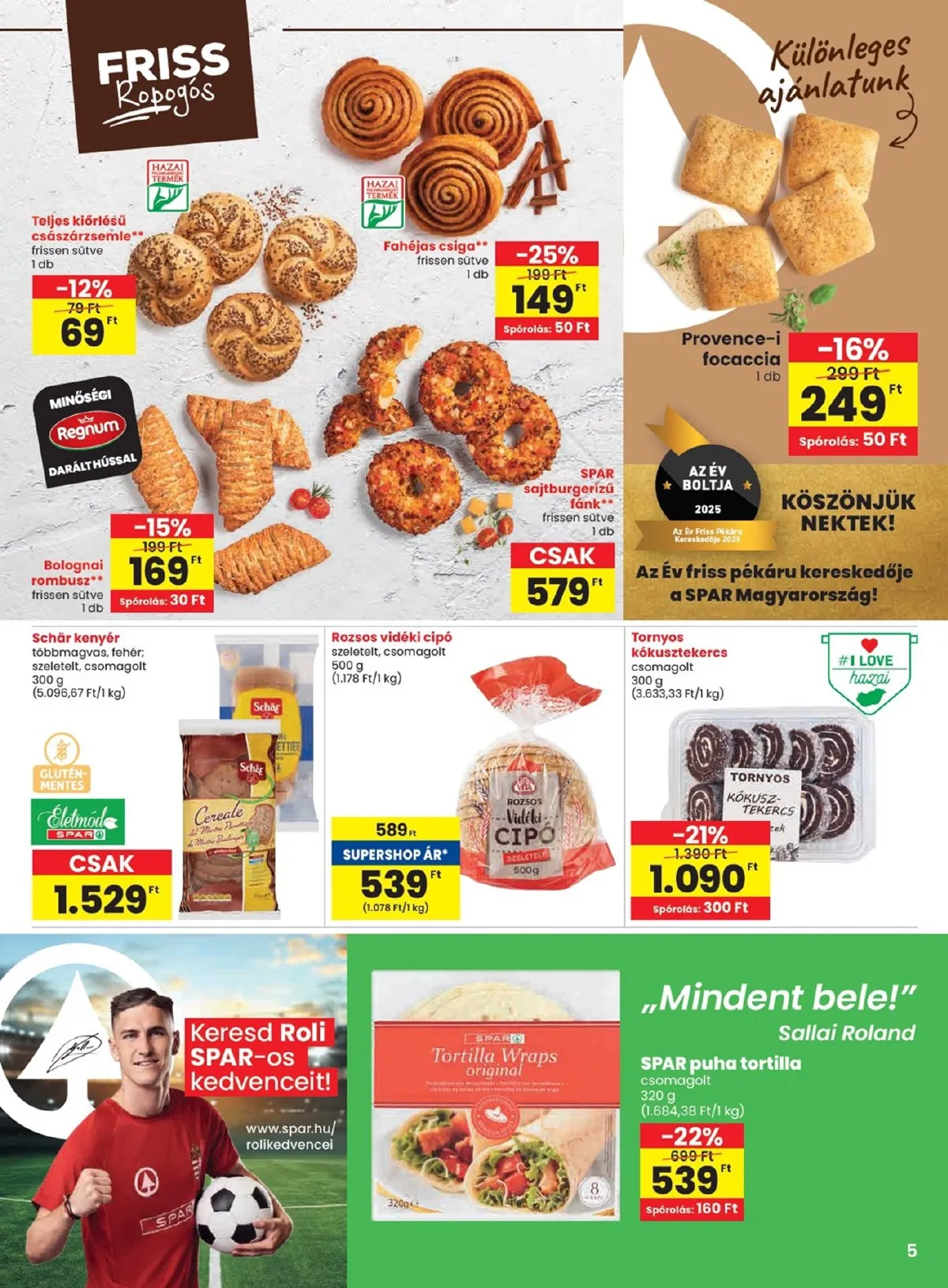 Spar akciós újság 10.02–10.08 – 5. oldal