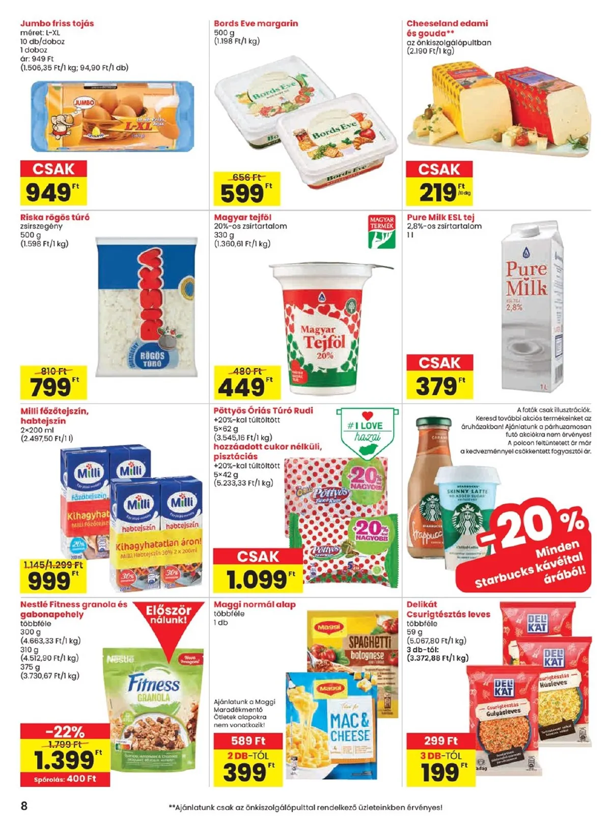 Spar akciós újság 10.02–10.08 – 8. oldal