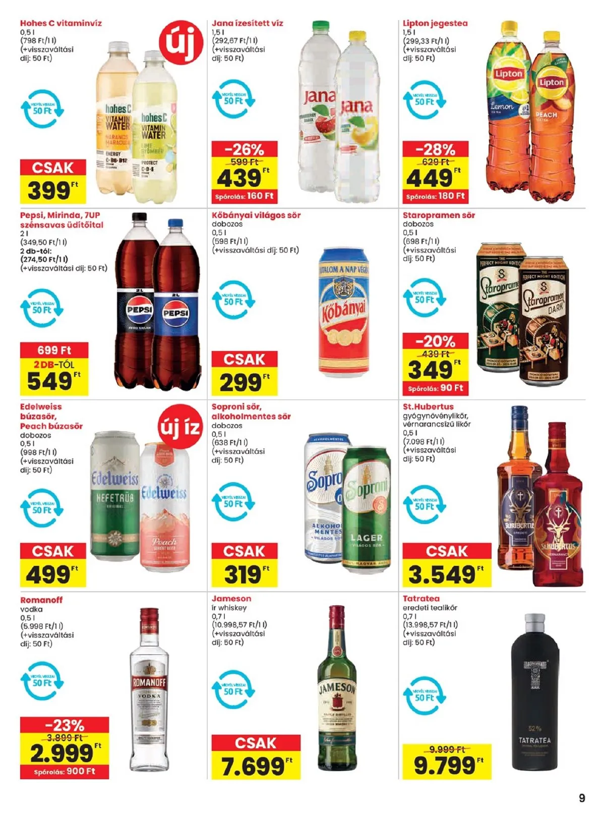 Spar akciós újság 10.02–10.08 – 9. oldal