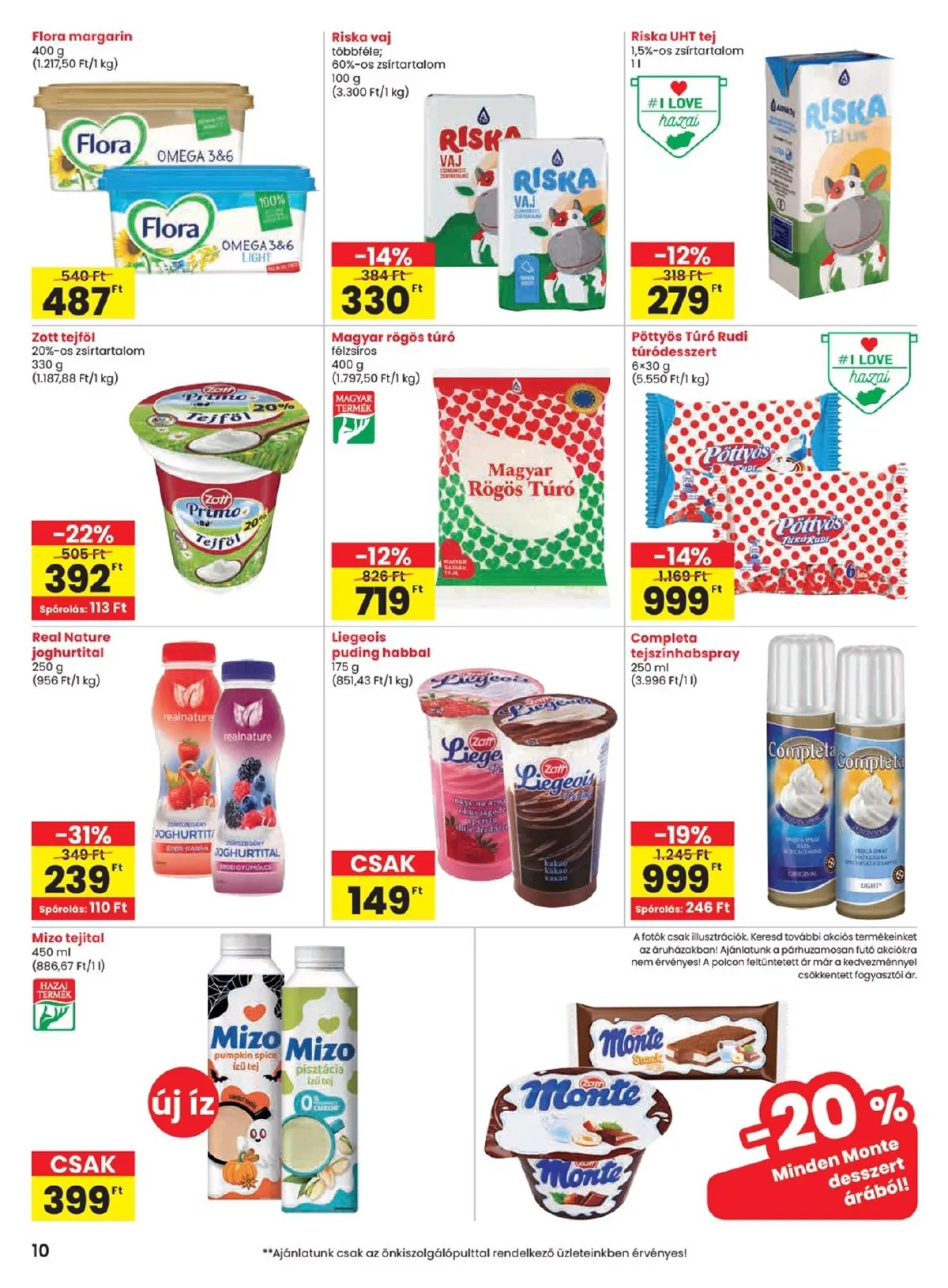 Spar akciós újság 10.09–10.15 – 10. oldal