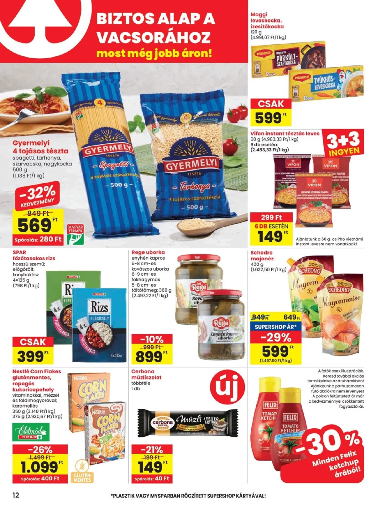 Spar akciós újság 10.09–10.15 – 12. oldal