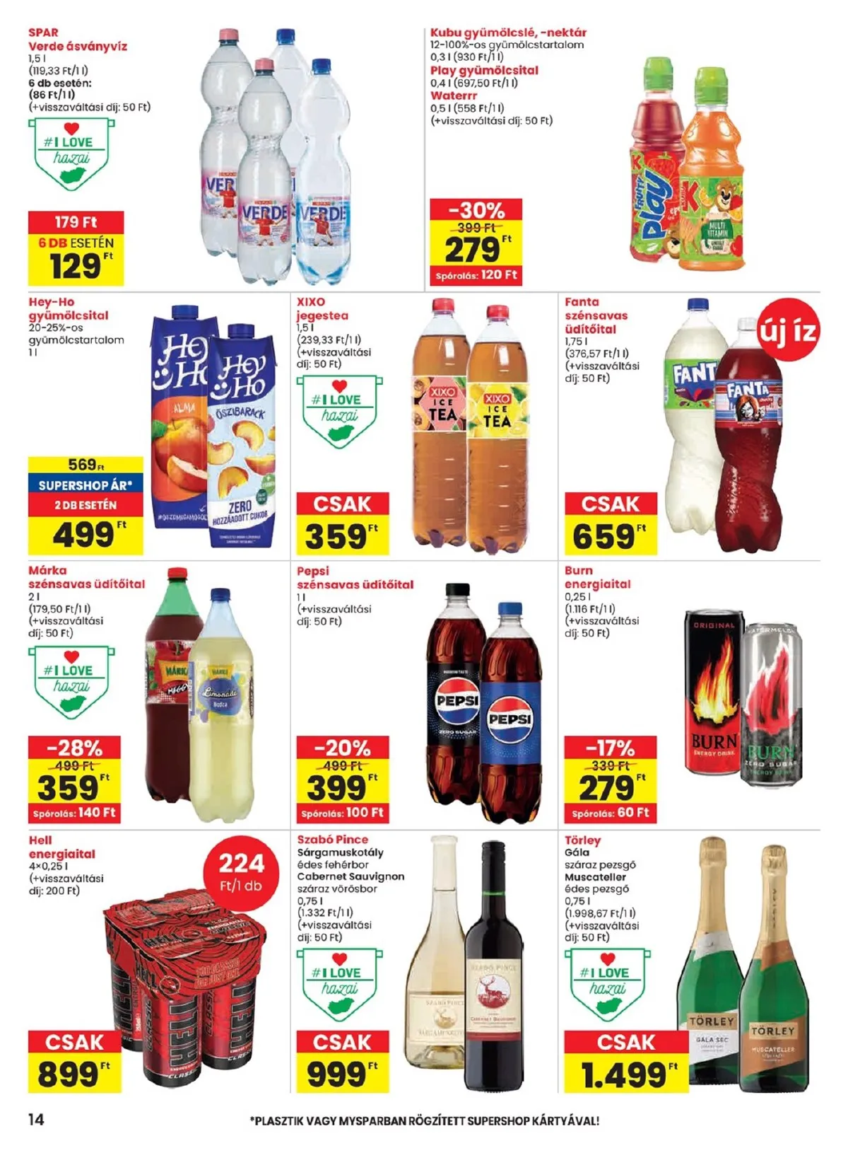 Spar akciós újság 10.09–10.15 – 14. oldal
