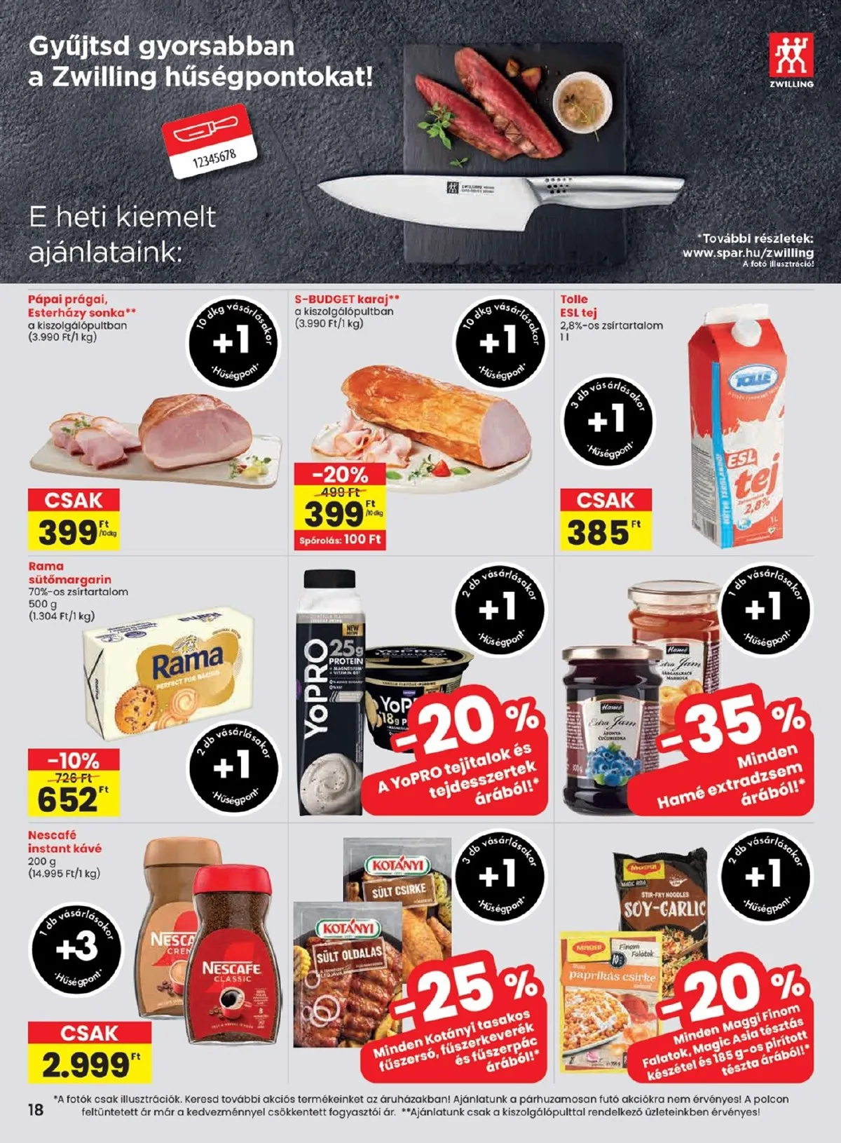 Spar akciós újság 10.09–10.15 – 18. oldal