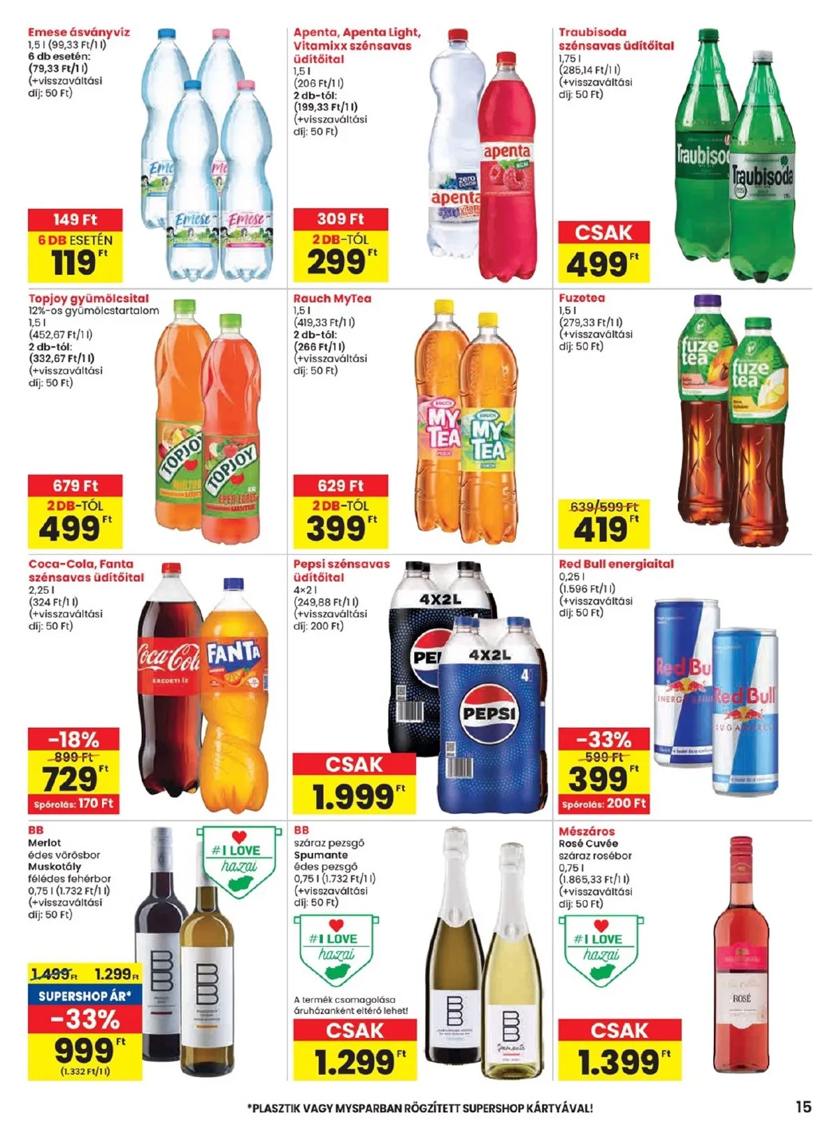 Spar akciós újság 10.16–10.22 – 15. oldal