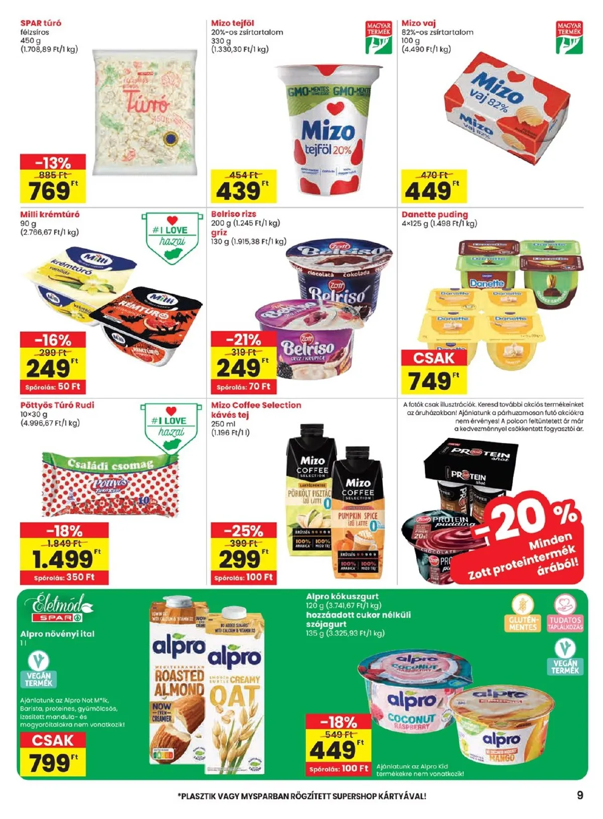 Spar akciós újság 10.16–10.22 – 9. oldal