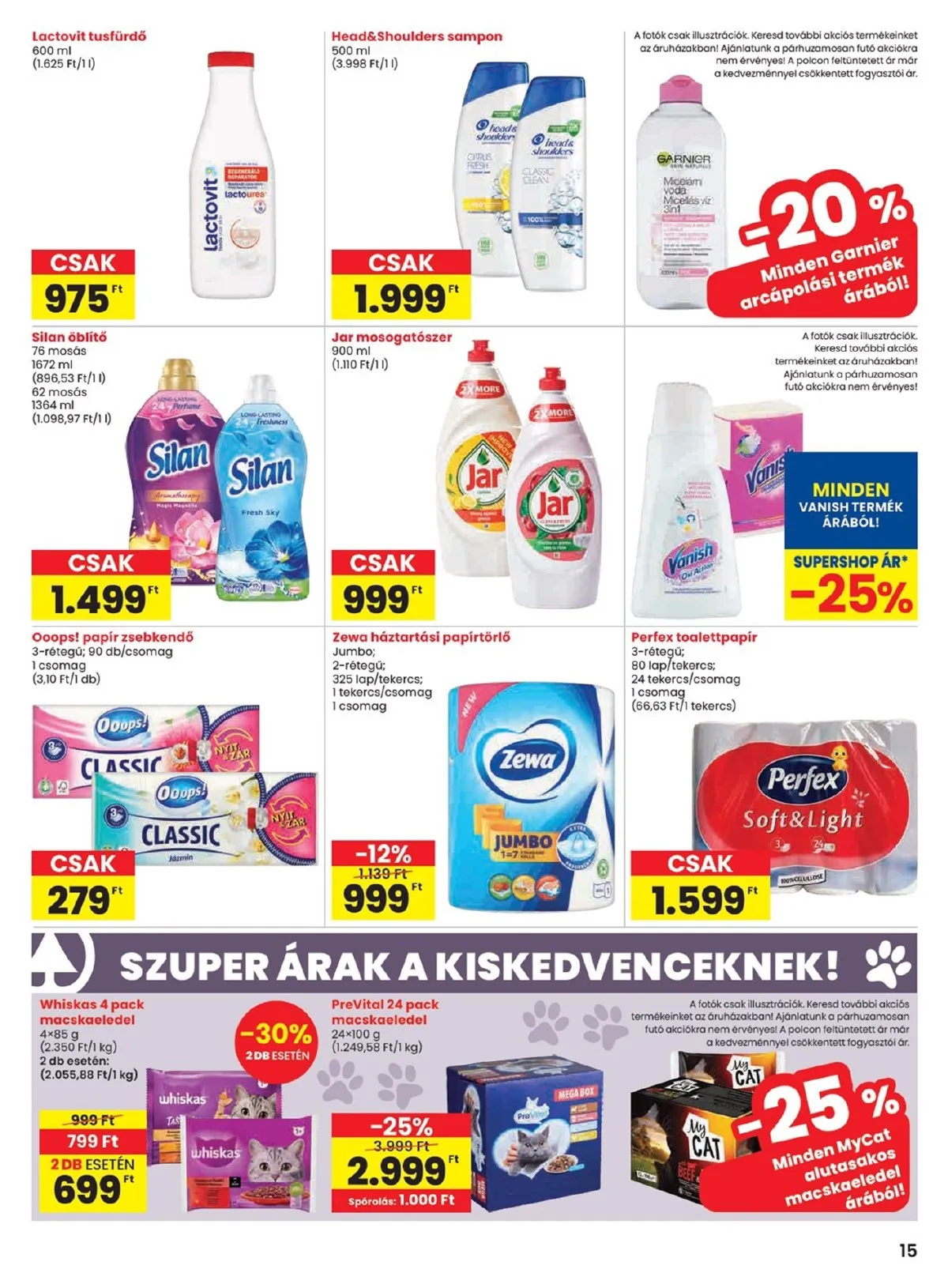 Spar akciós újság 10.24–10.29 – 15. oldal