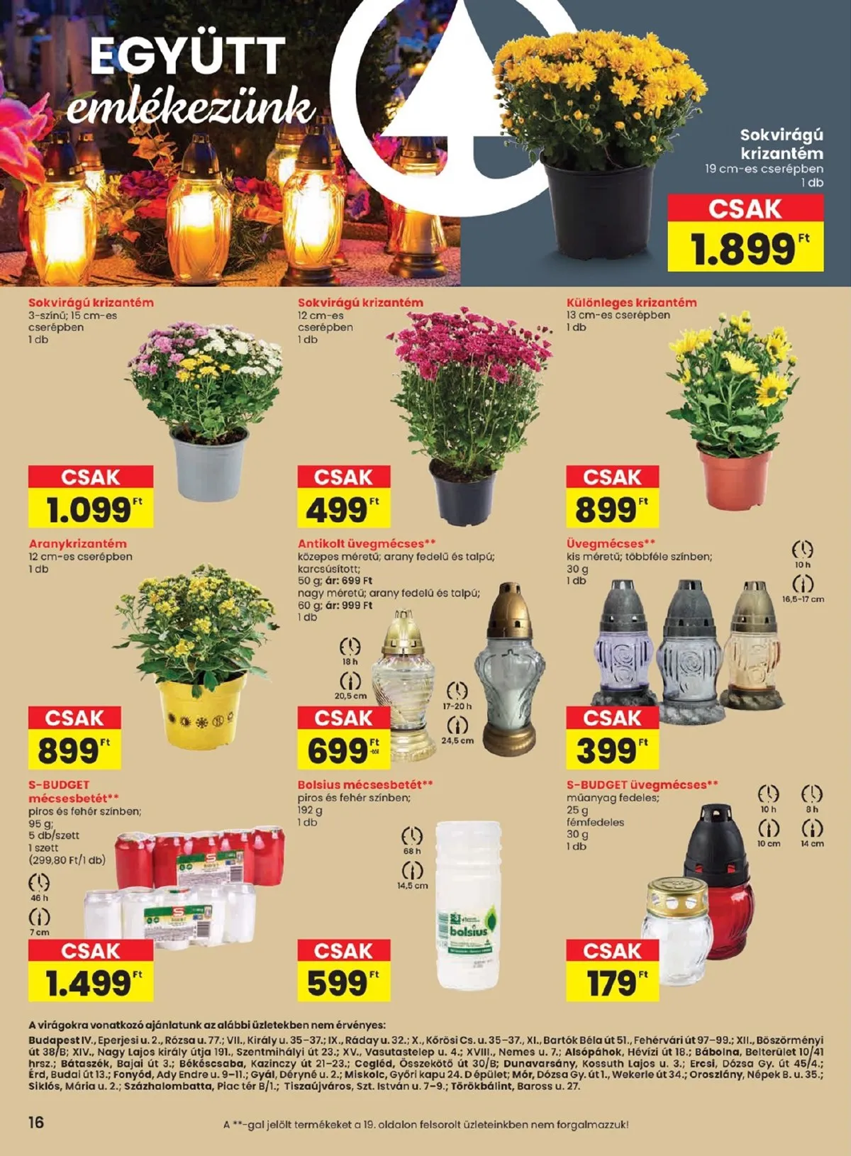 Spar akciós újság 10.24–10.29 – 16. oldal