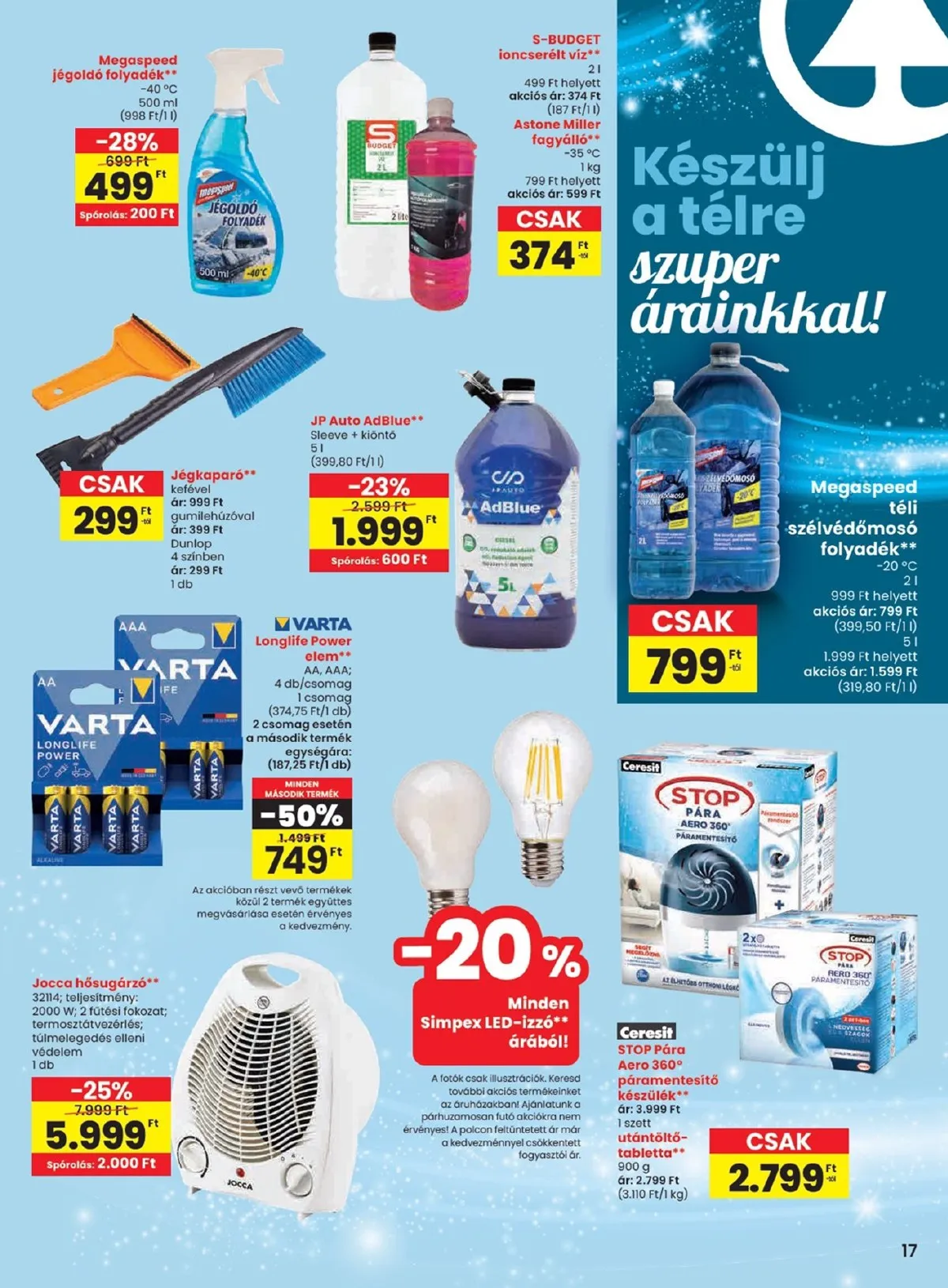 Spar akciós újság 10.24–10.29 – 17. oldal