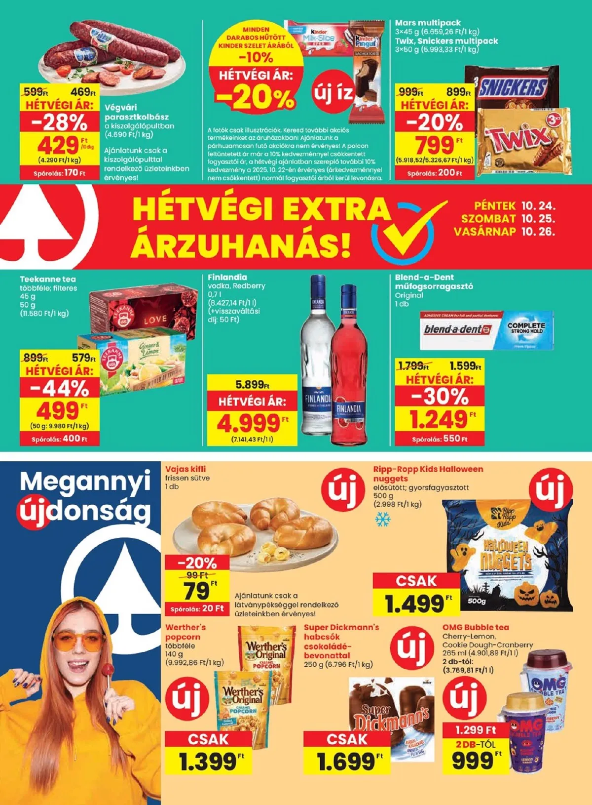 Spar akciós újság 10.24–10.29 – 20. oldal