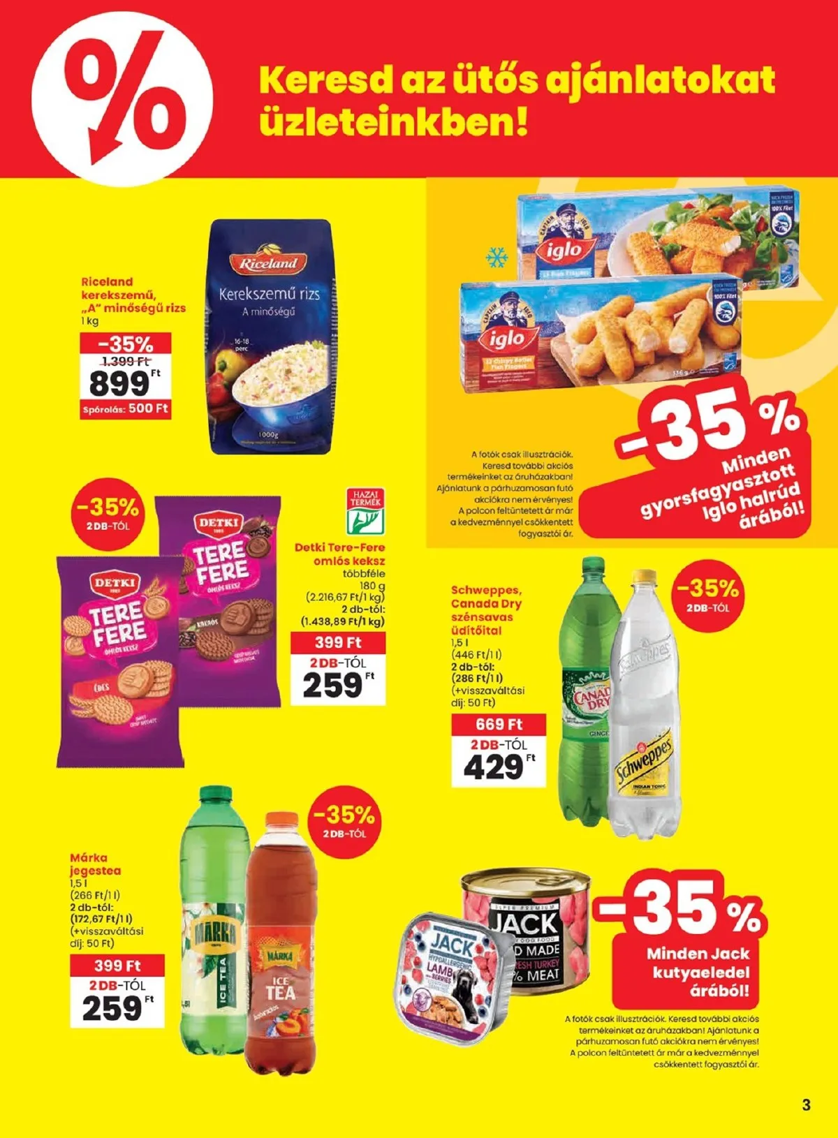Spar akciós újság 10.24–10.29 – 3. oldal