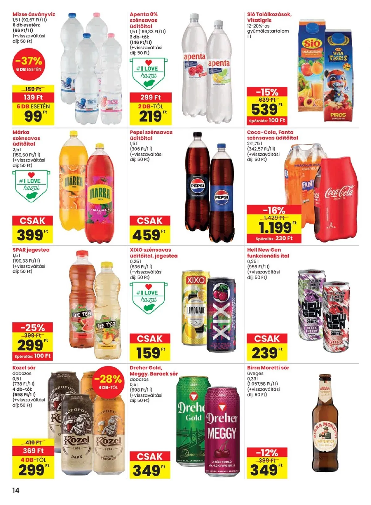 Spar akciós újság 10.30–11.05 – 14. oldal