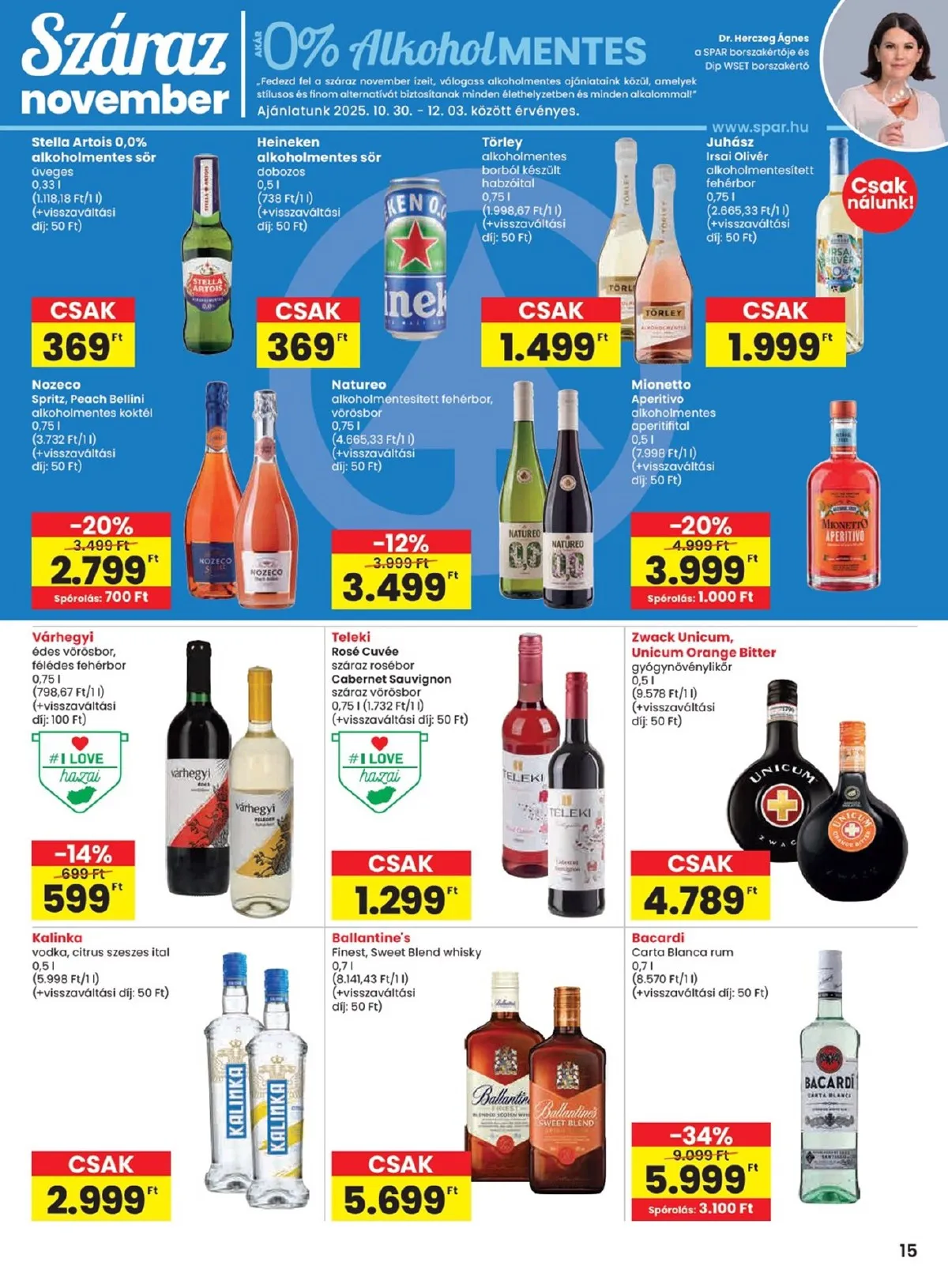 Spar akciós újság 10.30–11.05 – 15. oldal
