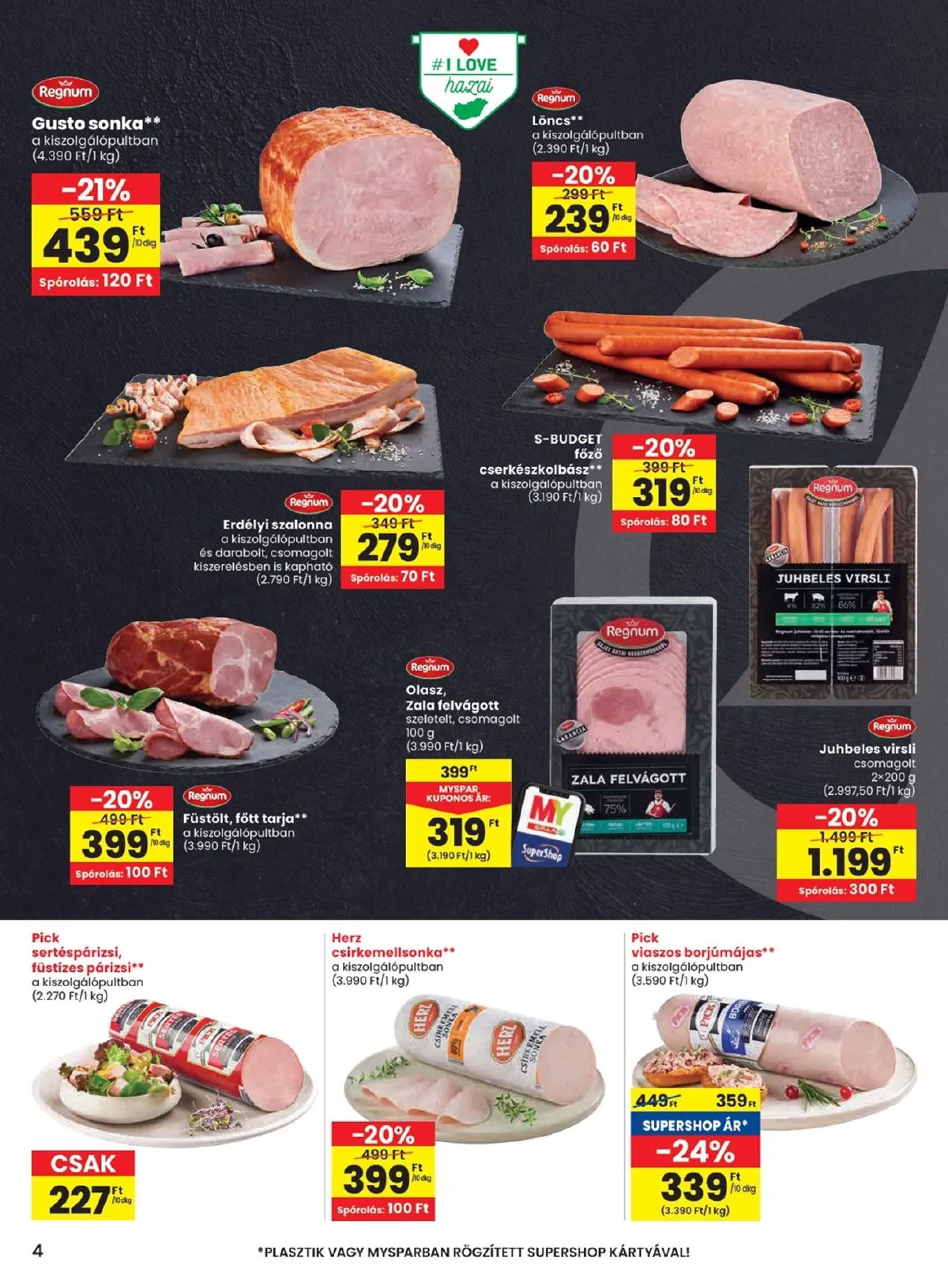 Spar akciós újság 10.30–11.05 – 4. oldal