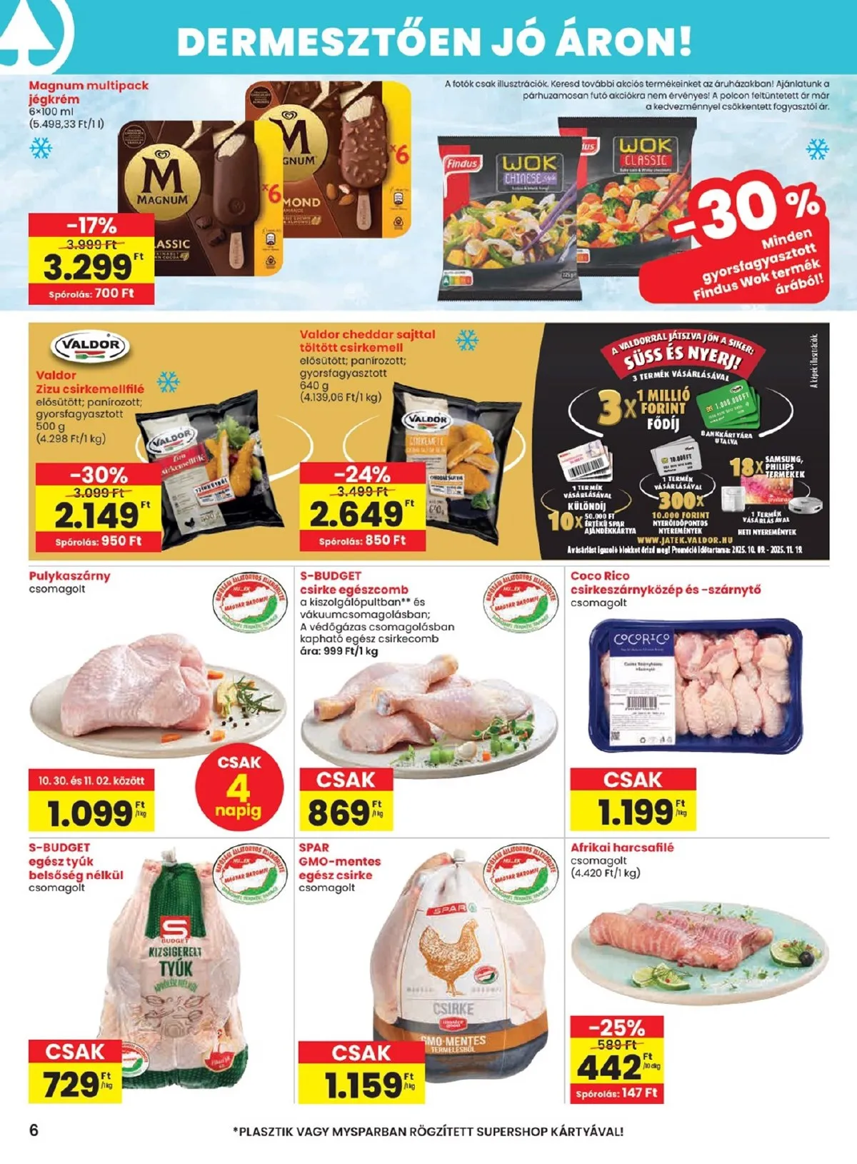 Spar akciós újság 10.30–11.05 – 6. oldal