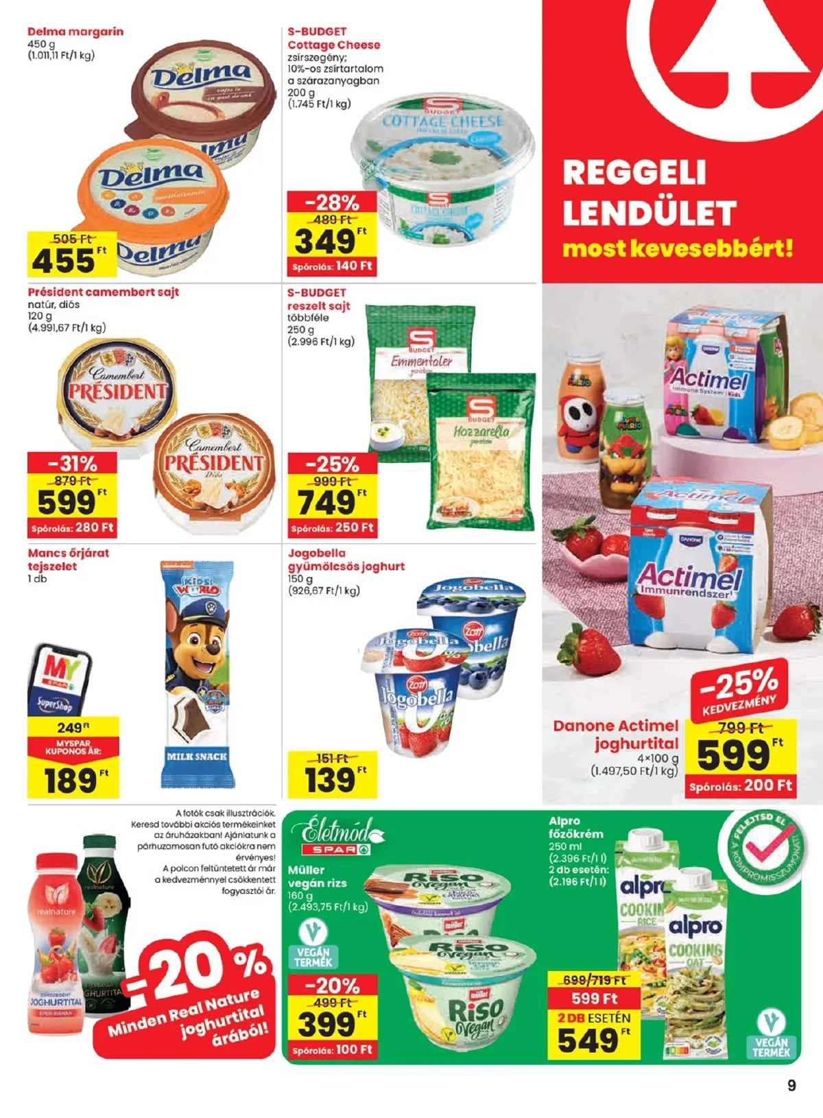 Spar akciós újság 10.30–11.05 – 9. oldal