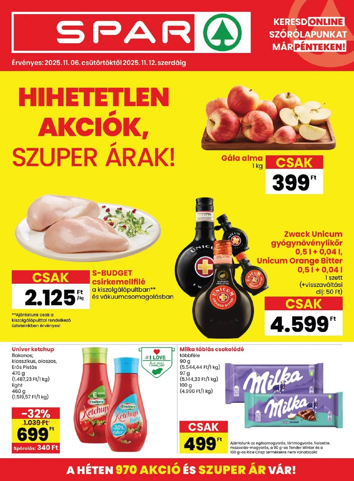 Spar akciós újság 11.06–11.12