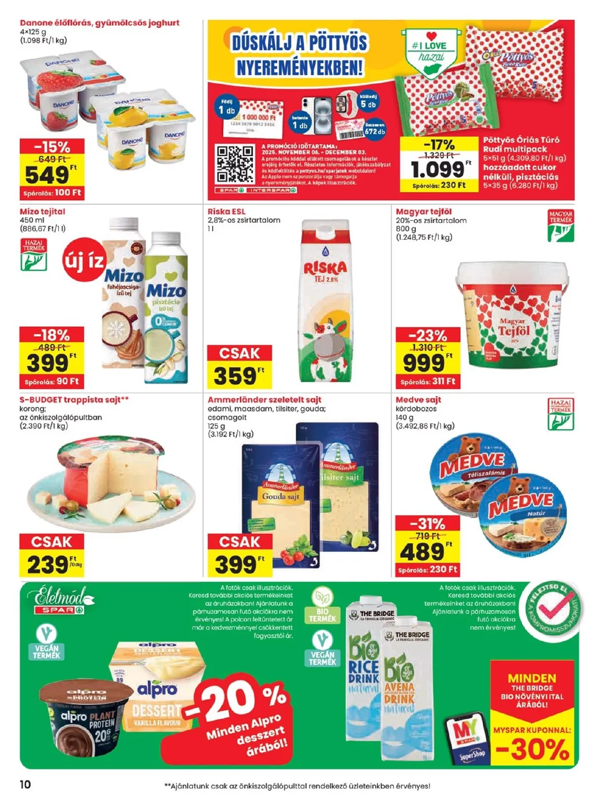 Spar akciós újság 11.06–11.12 – 10. oldal