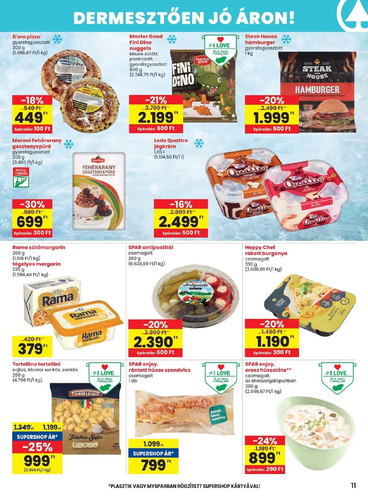 Spar akciós újság 11.06–11.12 – 11. oldal