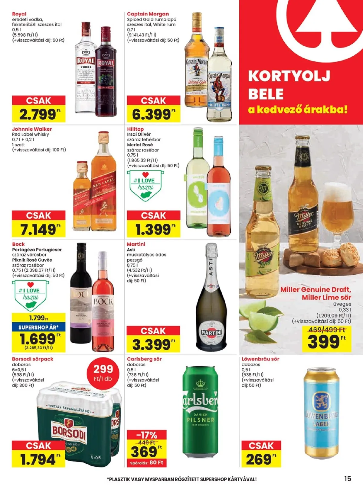 Spar akciós újság 11.06–11.12 – 15. oldal