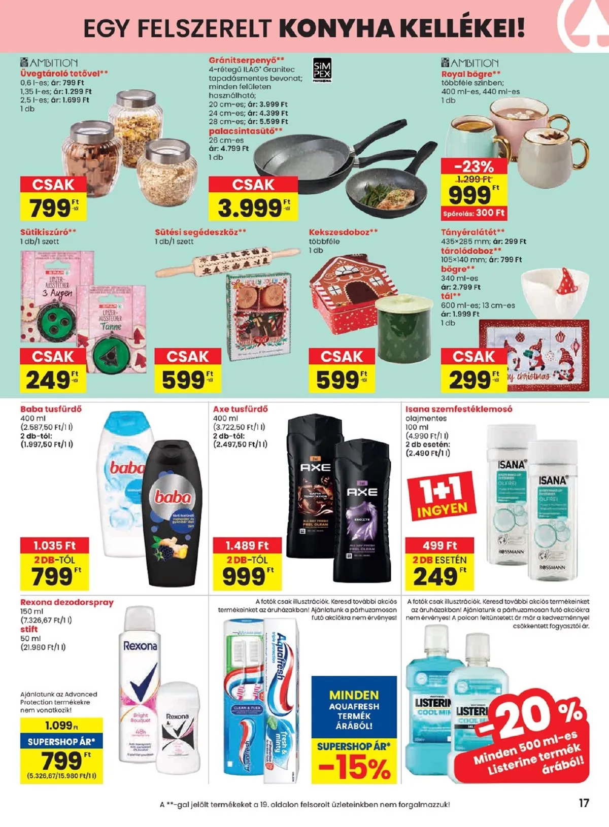 Spar akciós újság 11.06–11.12 – 17. oldal