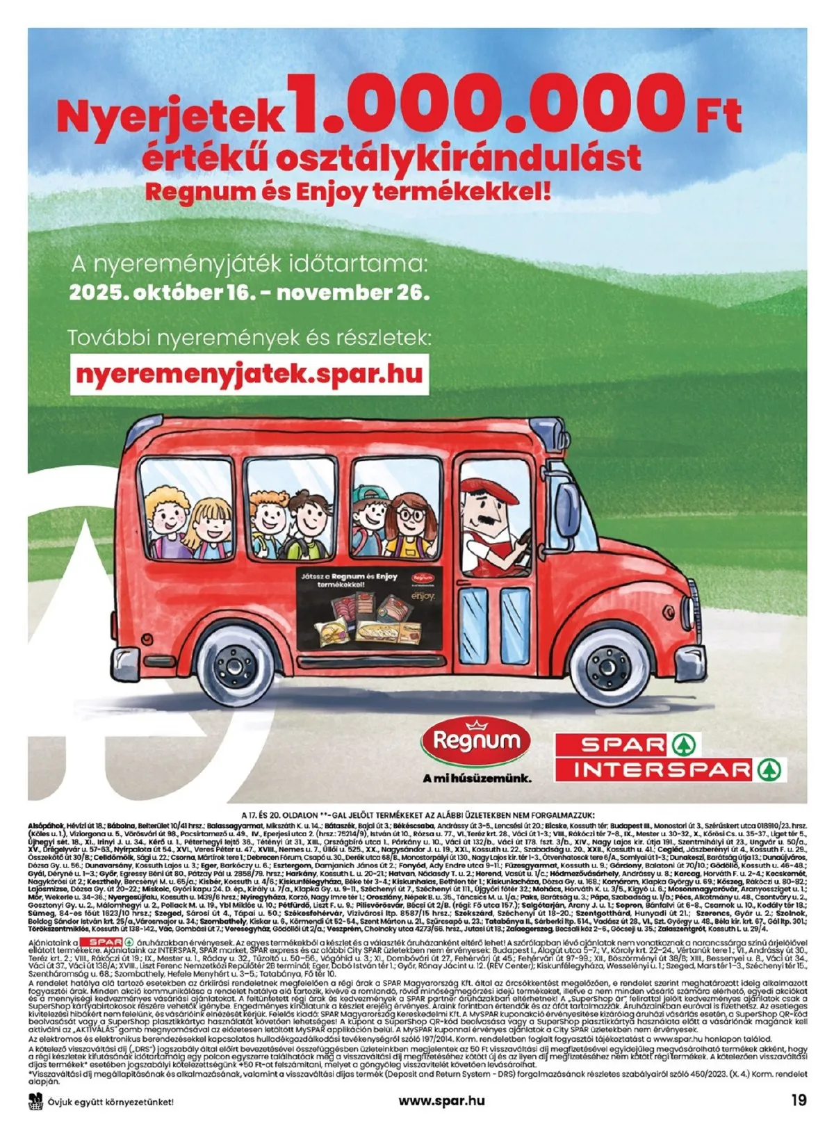 Spar akciós újság 11.06–11.12 – 19. oldal