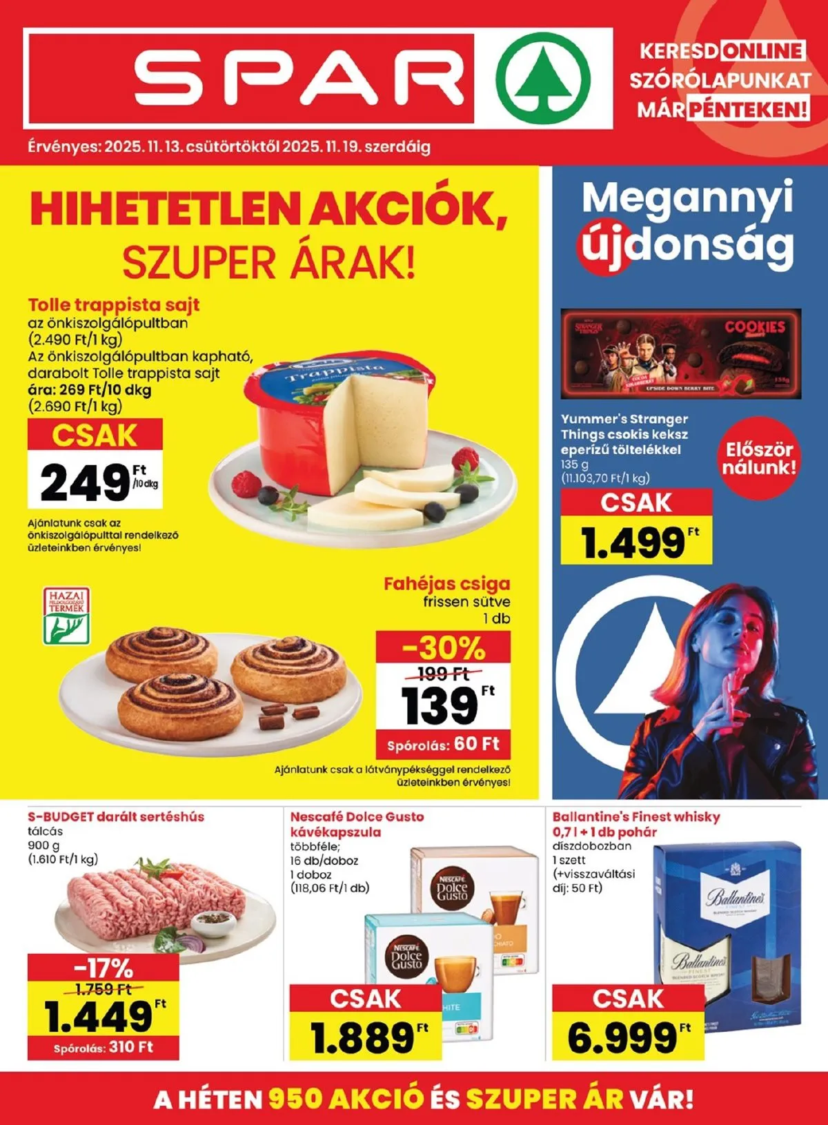 Spar akciós újság 11.13–11.19
