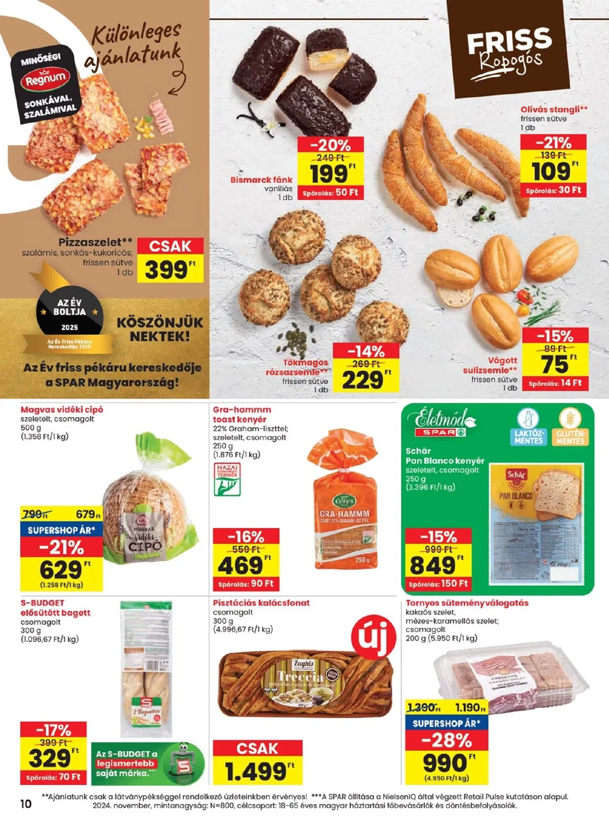 Spar akciós újság 11.13–11.19 – 10. oldal