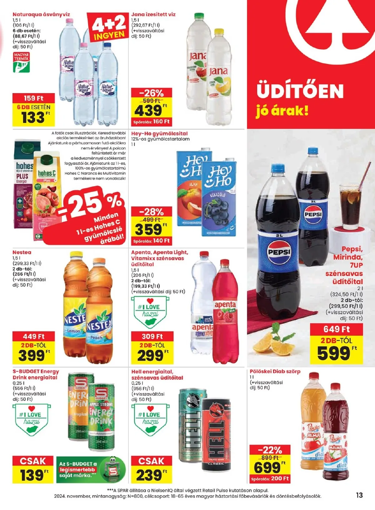 Spar akciós újság 11.13–11.19 – 13. oldal