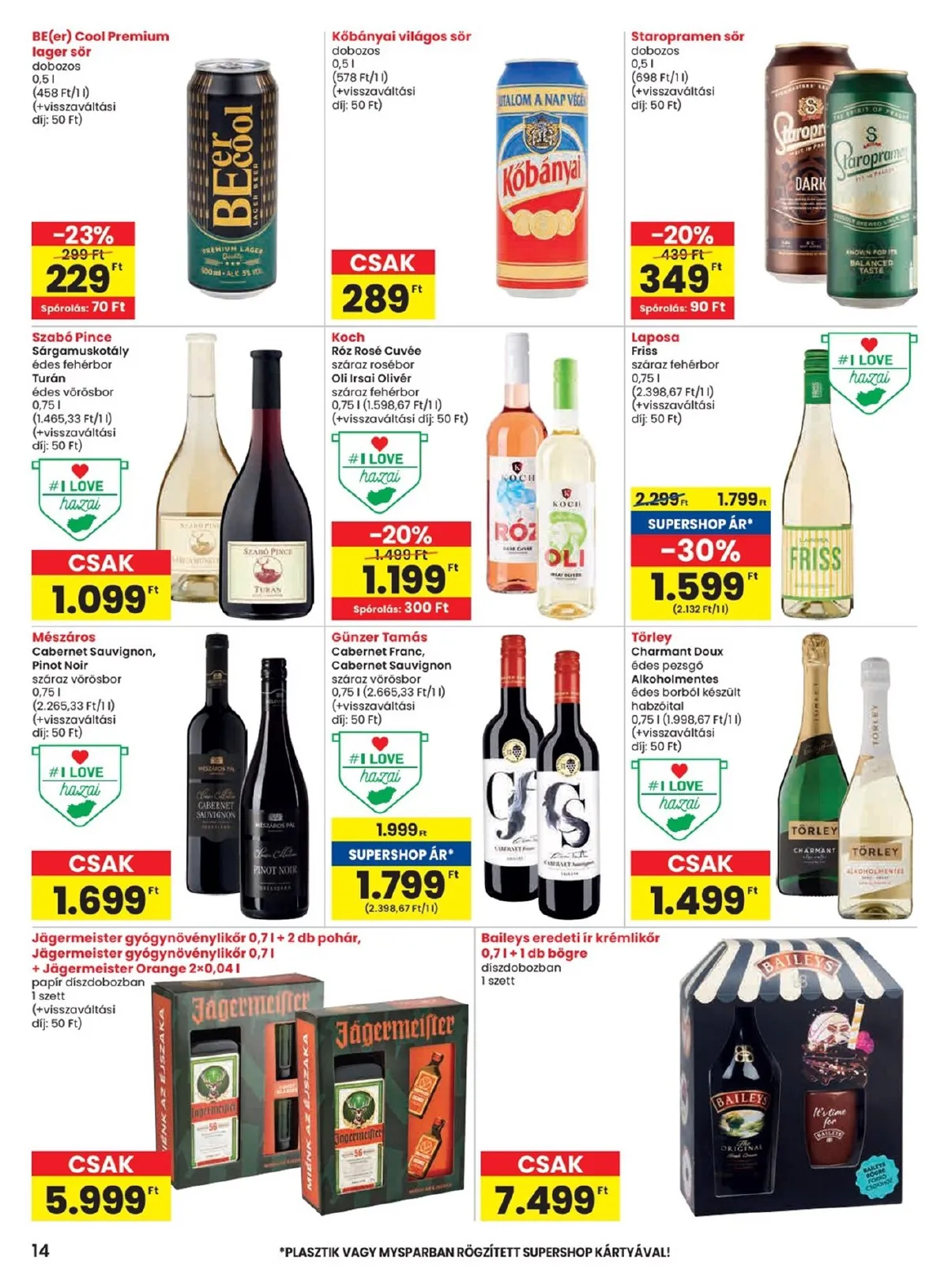 Spar akciós újság 11.13–11.19 – 14. oldal