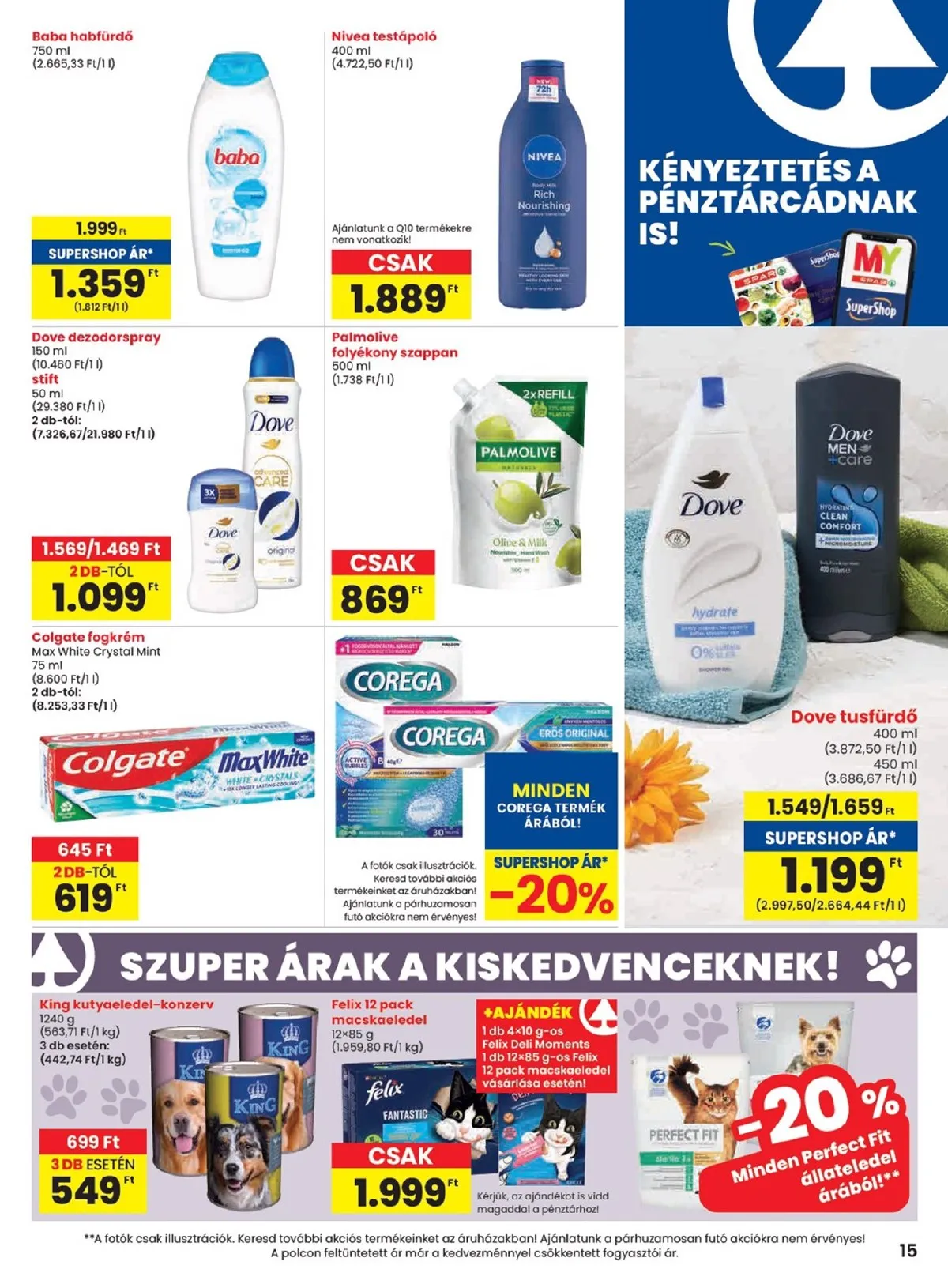 Spar akciós újság 11.13–11.19 – 15. oldal