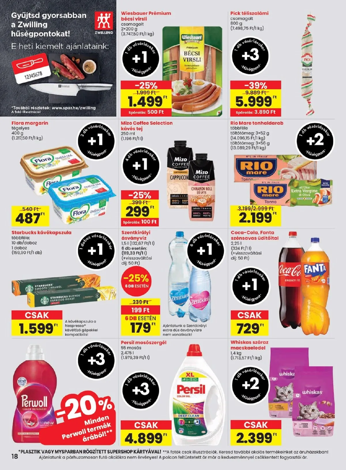 Spar akciós újság 11.13–11.19 – 18. oldal
