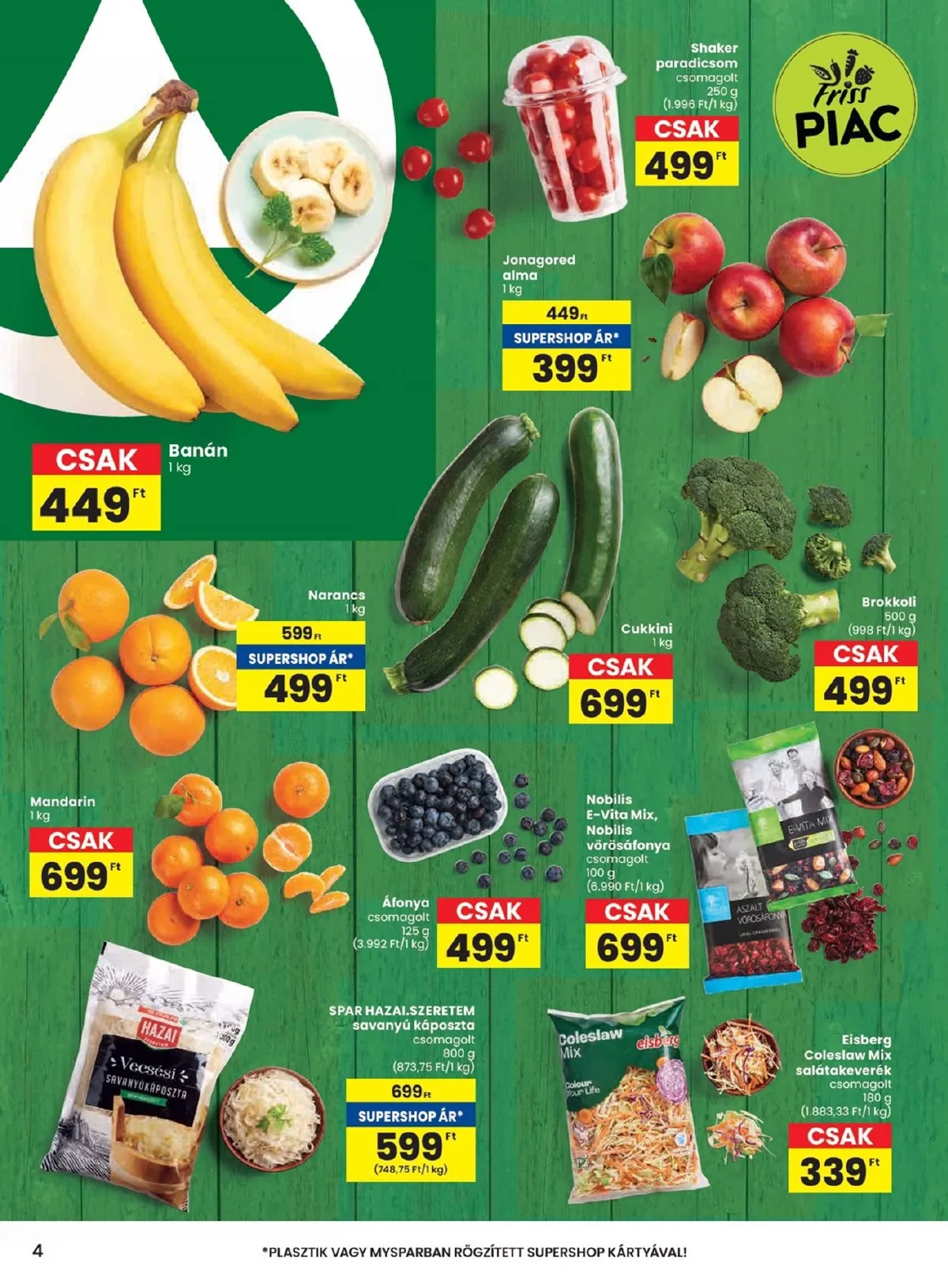 Spar akciós újság 11.13–11.19 – 4. oldal