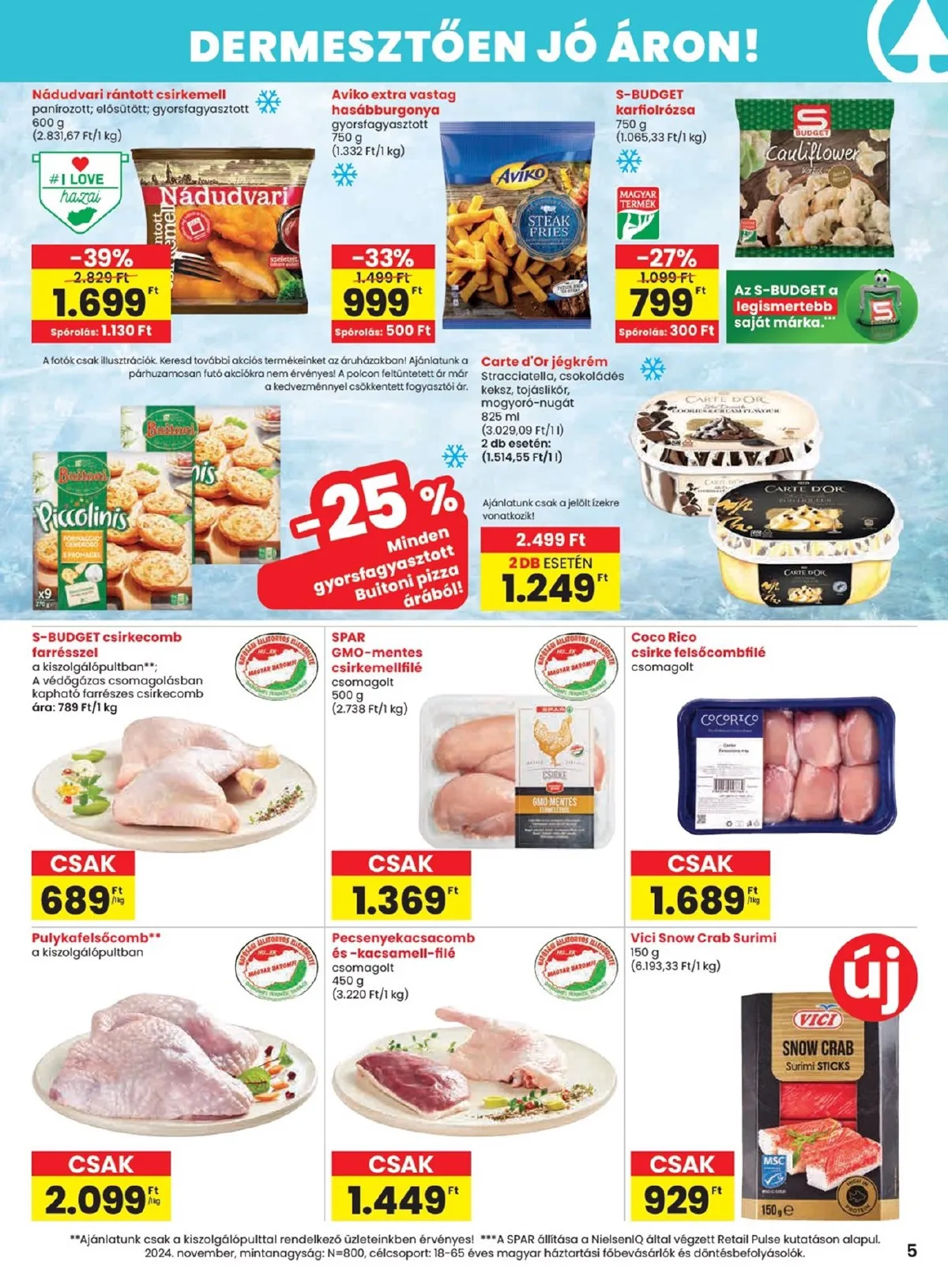 Spar akciós újság 11.13–11.19 – 5. oldal
