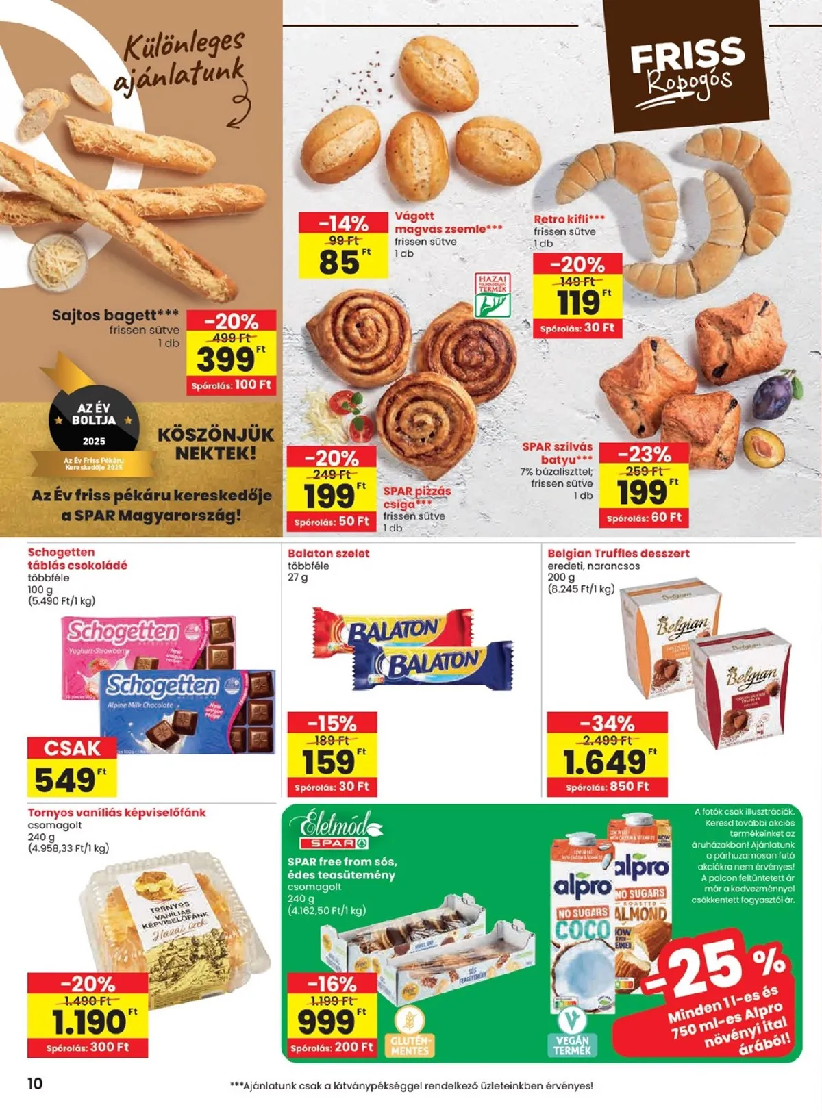 Spar akciós újság 11.20–11.26 – 10. oldal