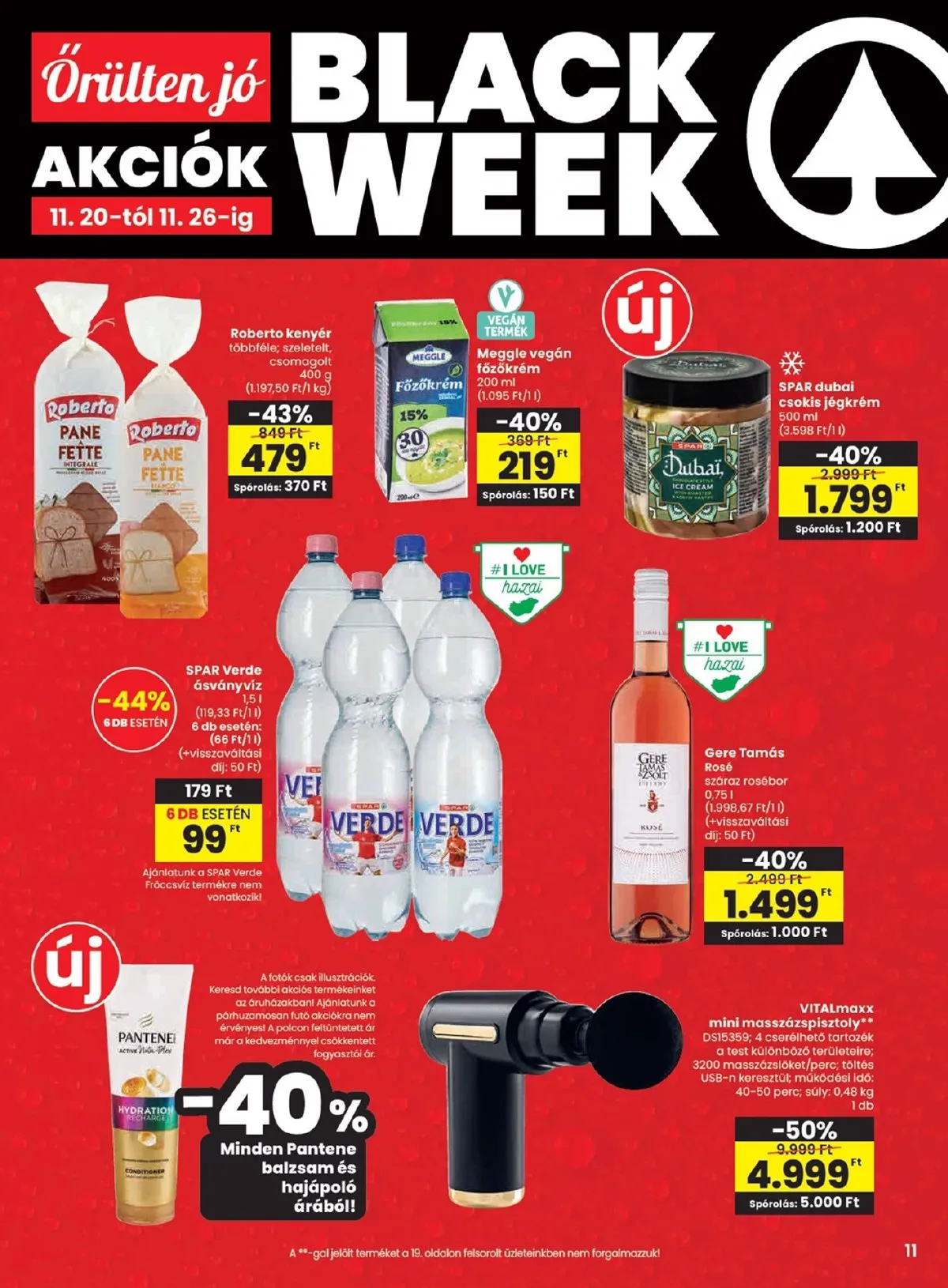 Spar akciós újság 11.20–11.26 – 11. oldal