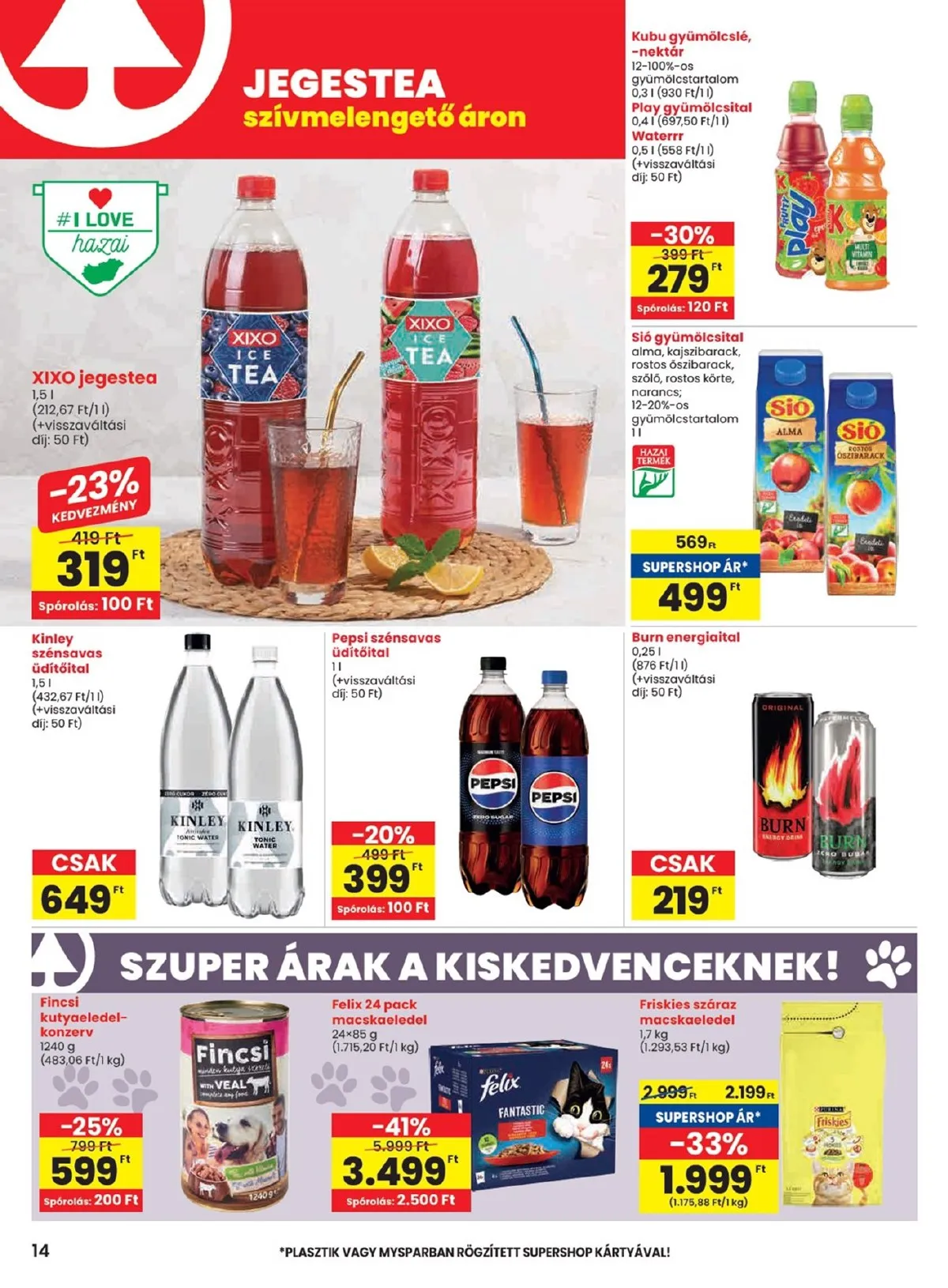 Spar akciós újság 11.20–11.26 – 14. oldal