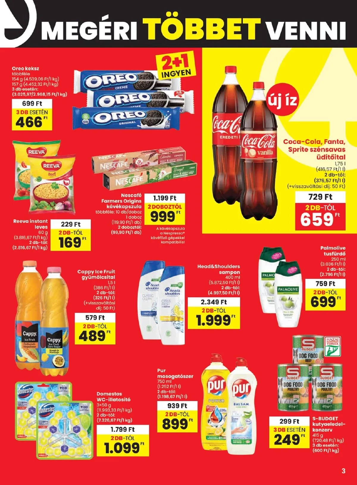 Spar akciós újság 11.20–11.26 – 3. oldal