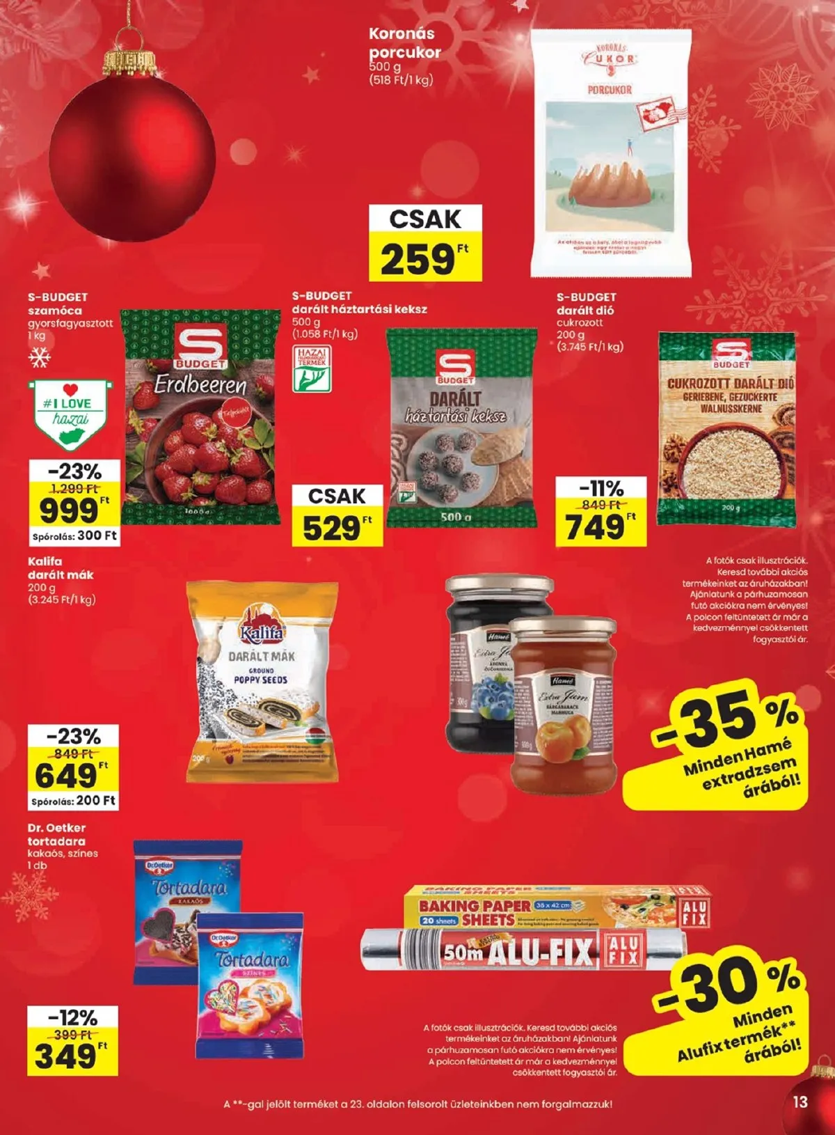 Spar akciós újság 11.27–12.03 – 13. oldal
