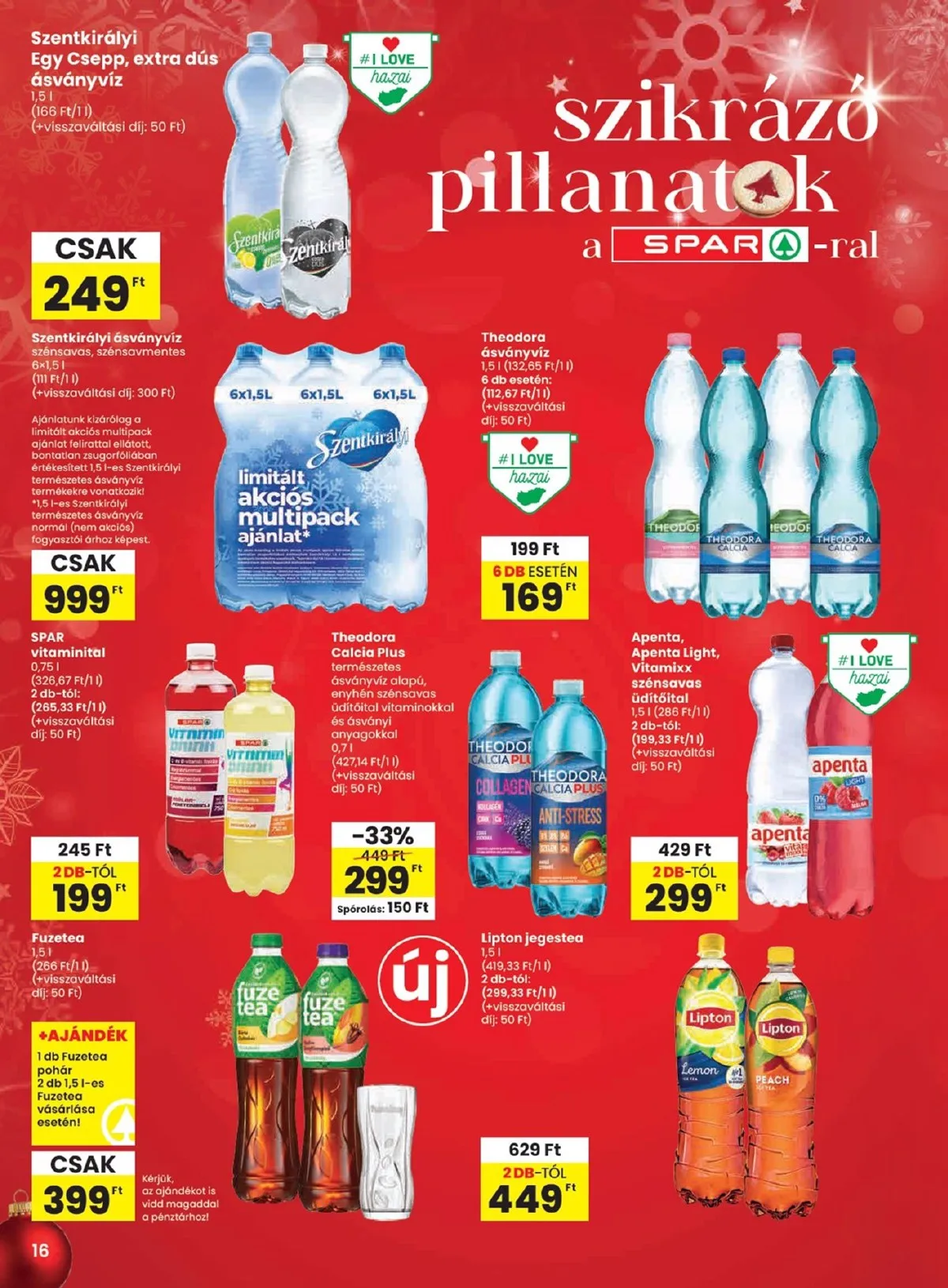 Spar akciós újság 11.27–12.03 – 16. oldal